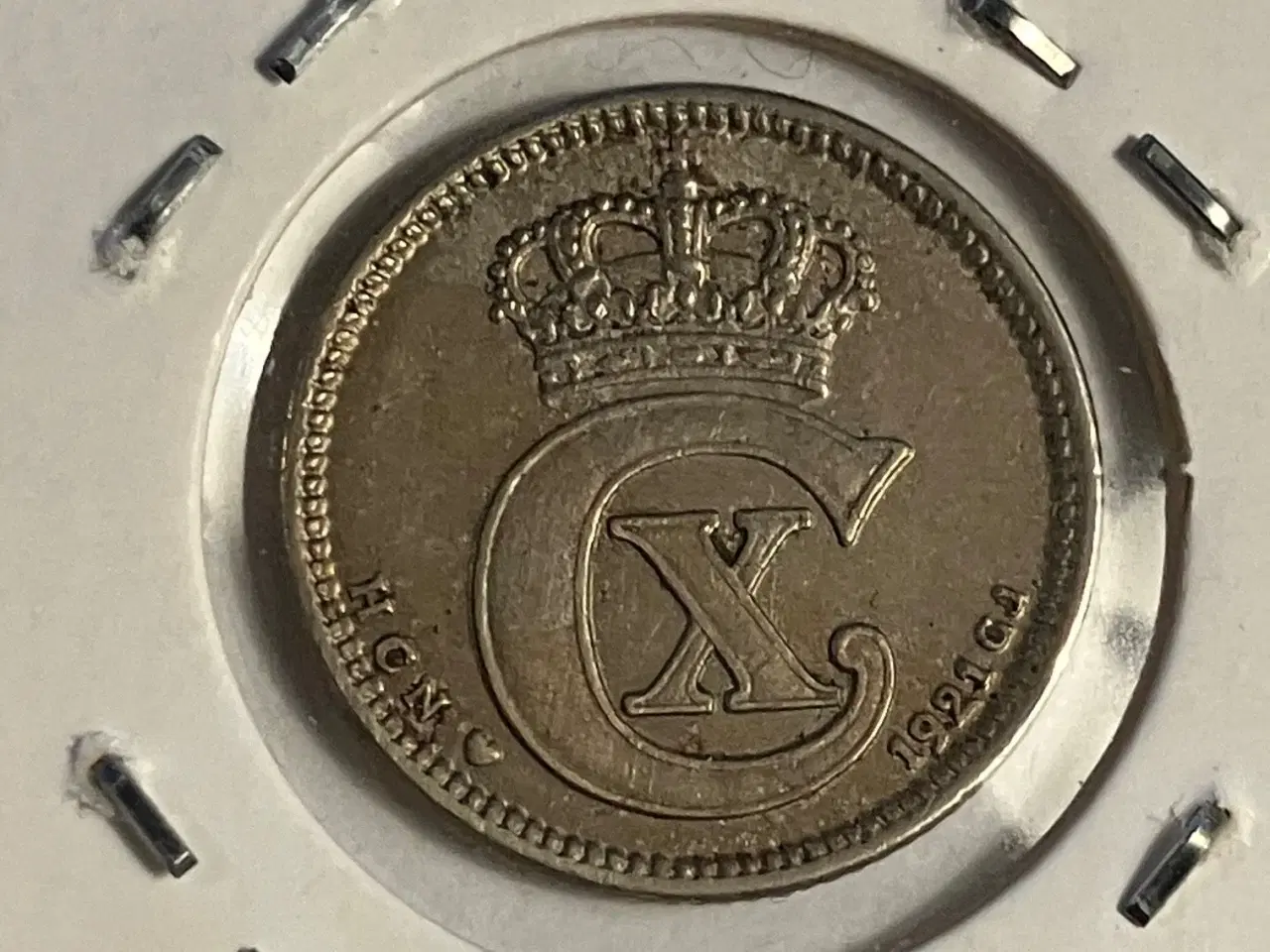 Billede 2 - 10 øre 1921 Danmark