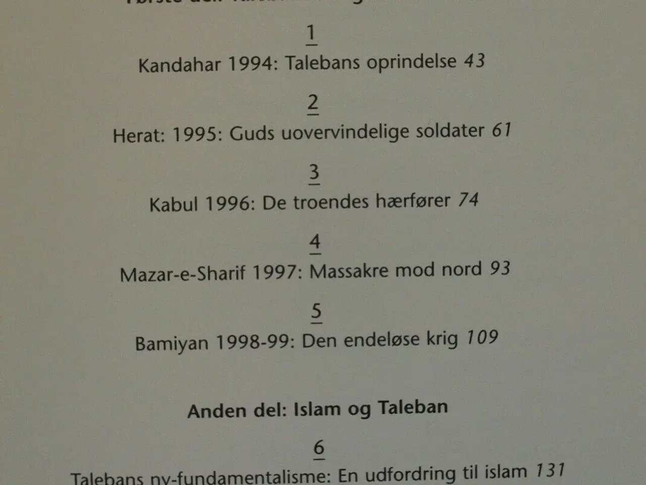 Billede 2 - afghanistan og taleban - islam, olie og det nye st
