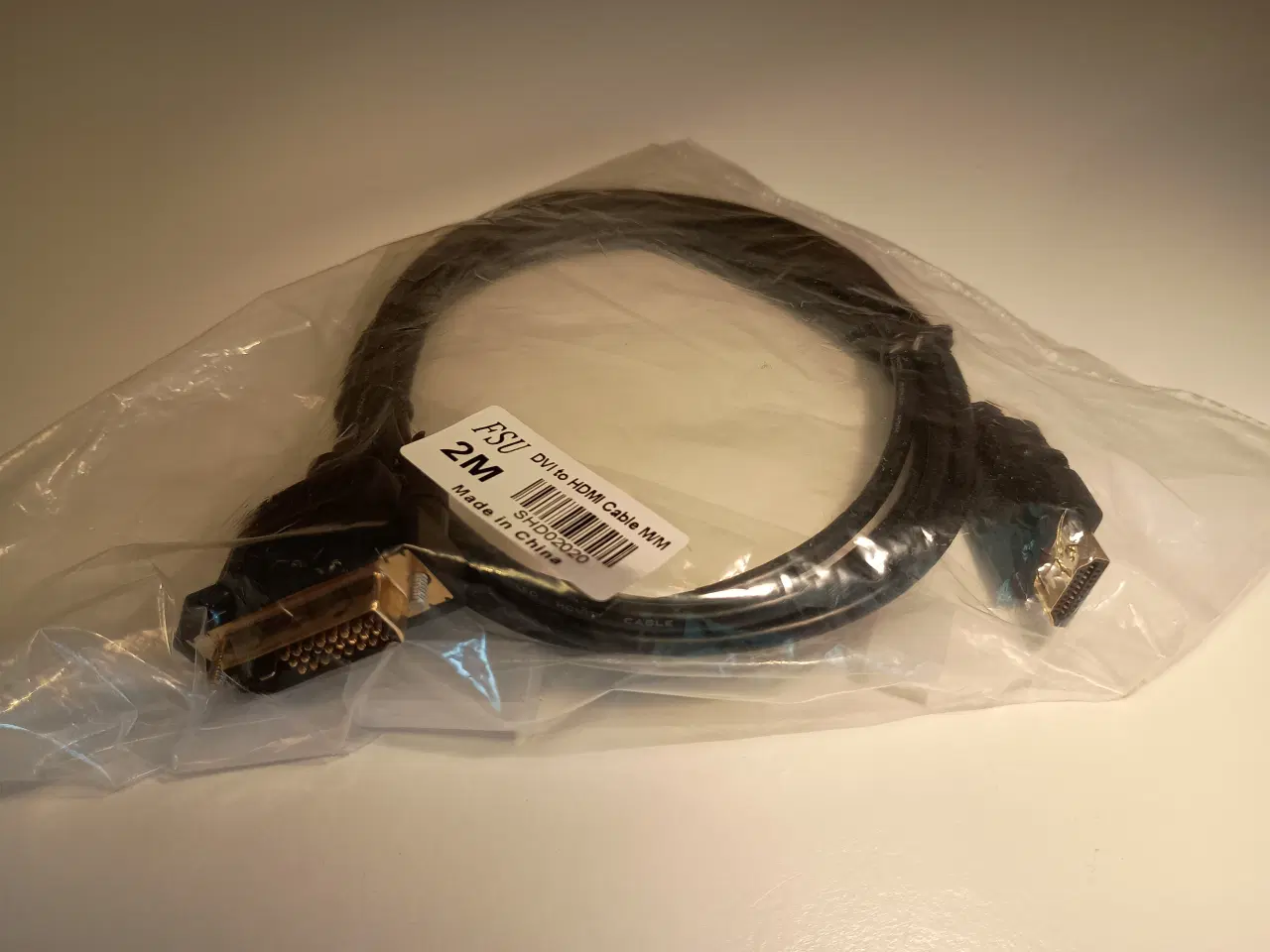 Billede 1 - DVI til HDMI adapterkabel, 2 m