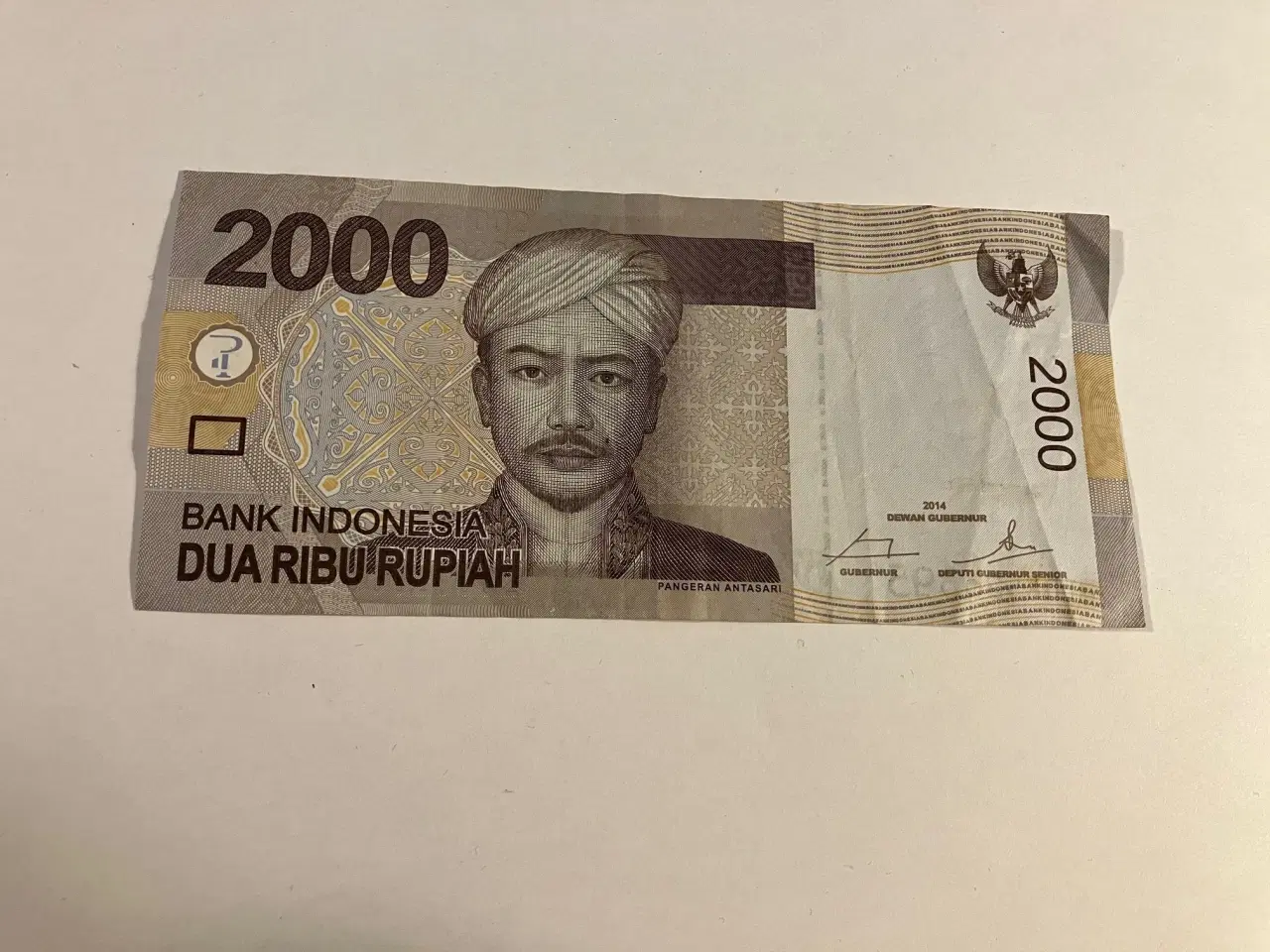 Billede 1 - 2000 Rupiah Indonesia