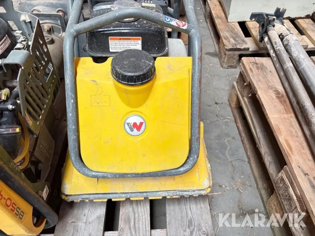 Billede 10 - Pladevibrator og Jordloppe Wacker Neuson WP1550/BS50-4As 11in