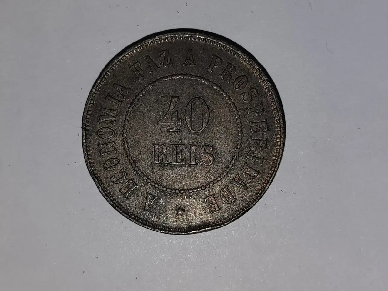 Billede 1 - 40 Reis 1909 Brazil