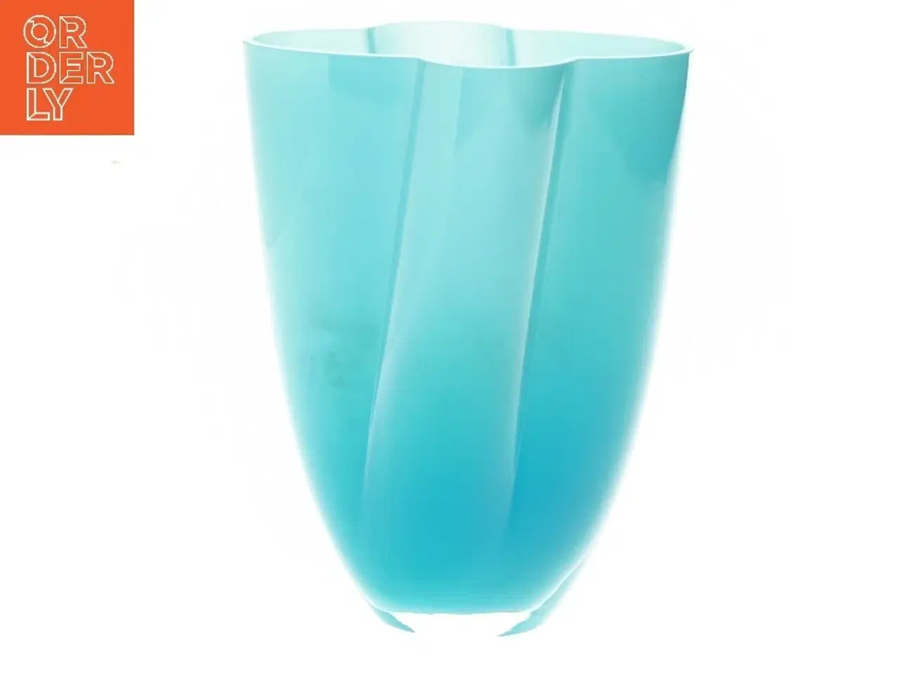 Billede 2 - Blå vase fra Royal Copenhagen (str. 23x17 cm)