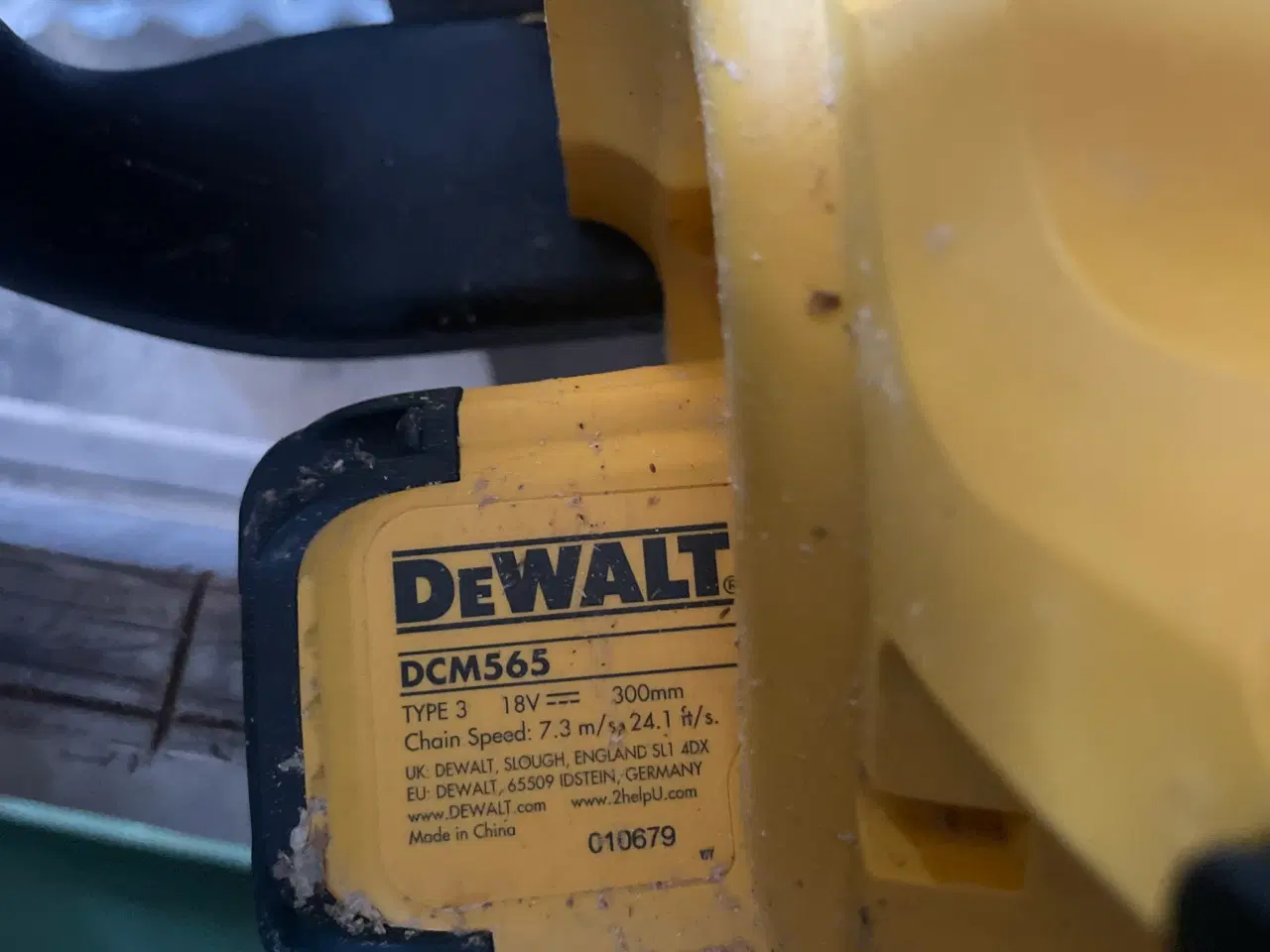 Billede 3 - Dewalt kædesav dcm 565