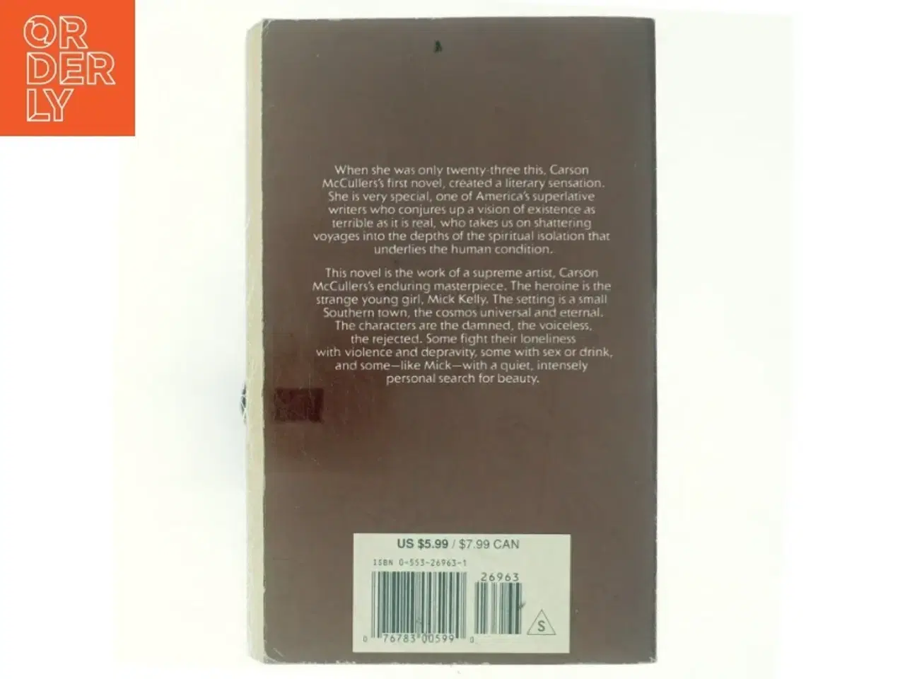 Billede 3 - The heart is a lonely hunter by Carson McCullers