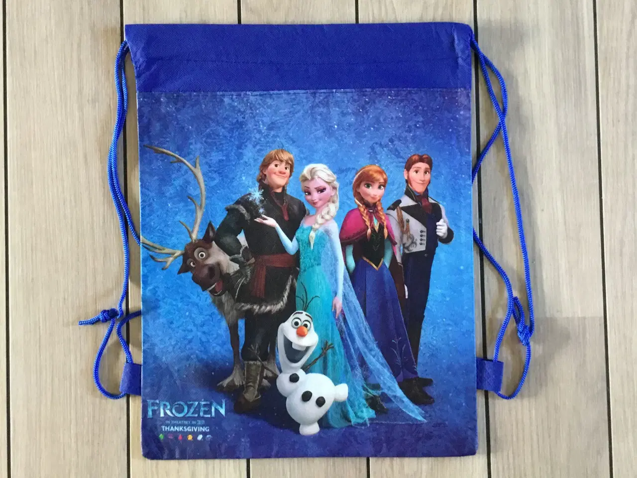Billede 1 - Frost gymbag opbevaringspose med Elsa Anna Frost 