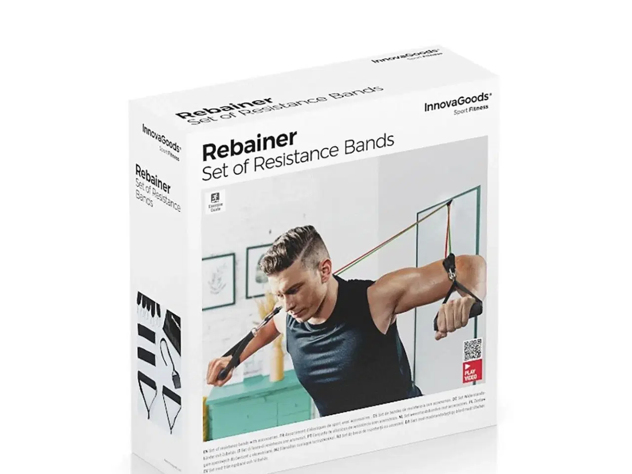 Billede 25 - Træningspakke - modstandsbånd (5 stk.) + vibrerende platform med tilbehør