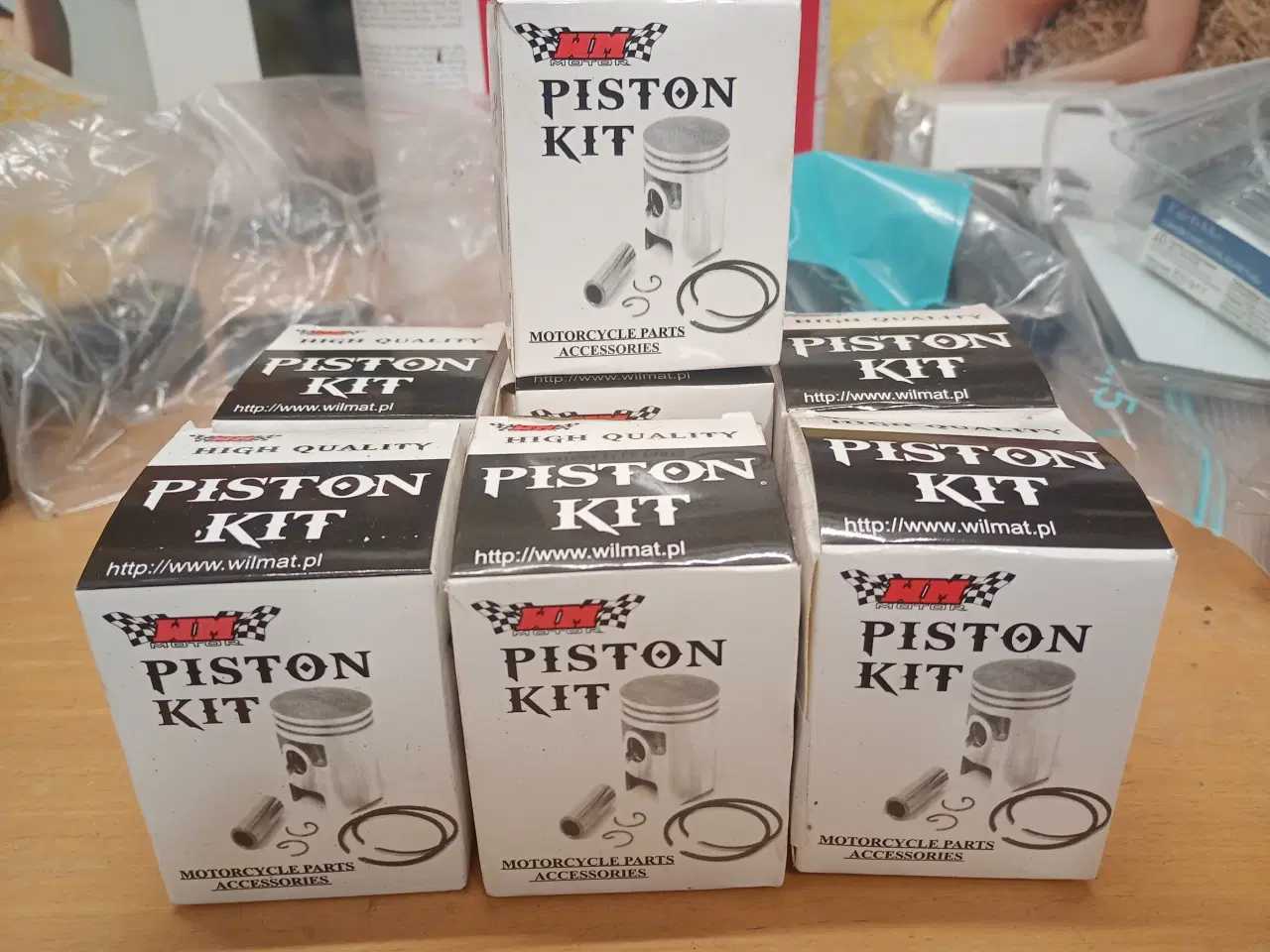 Billede 1 - 7 stk nye 40mm ø12 stempler 