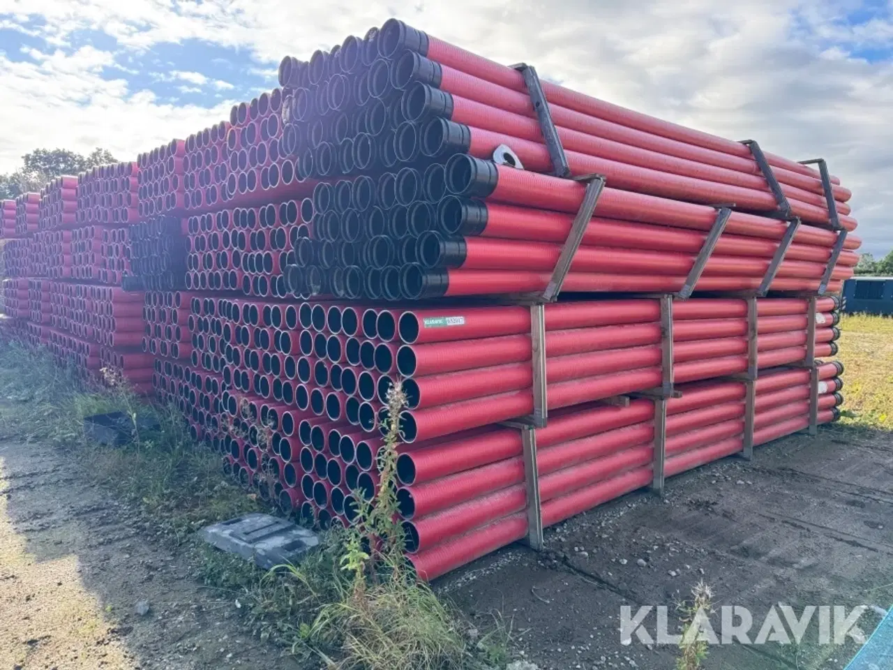 Billede 1 - Kabelrør Uponor Tripla og Rigid inklusive muffer