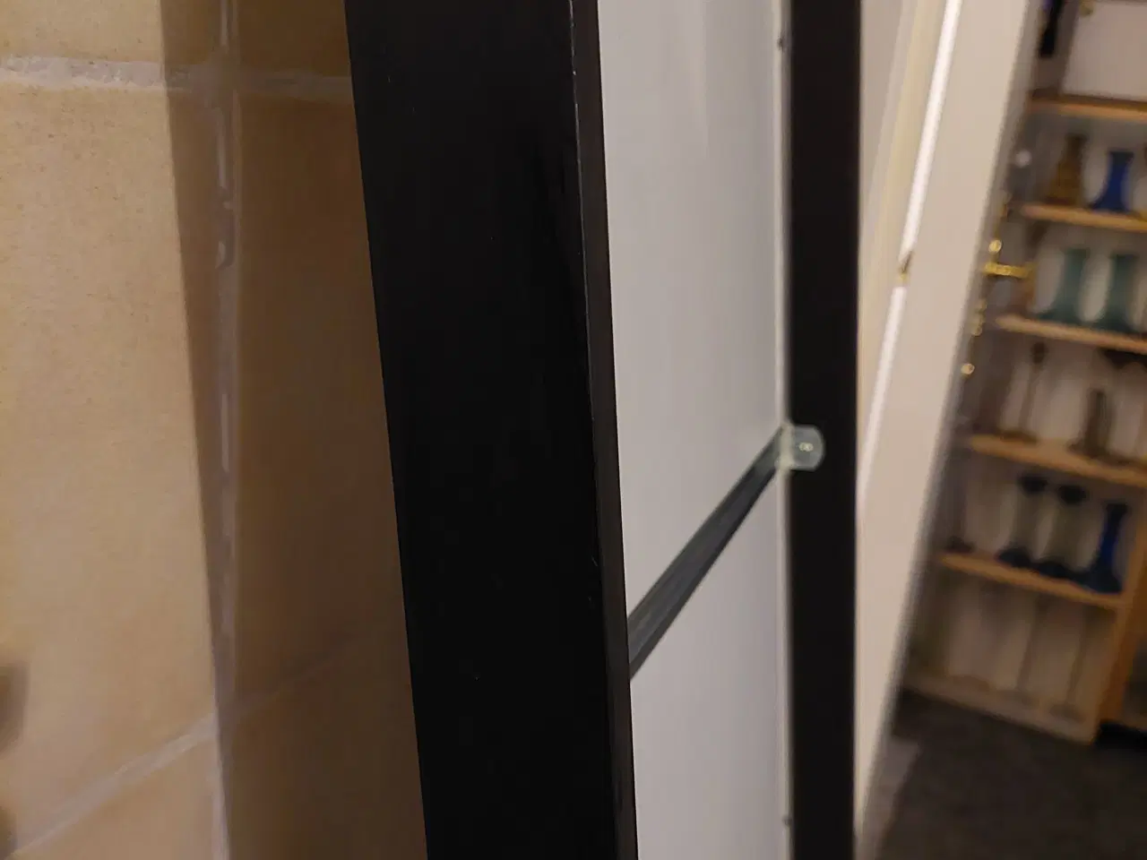 Billede 5 - stor spejl i sort farve træ