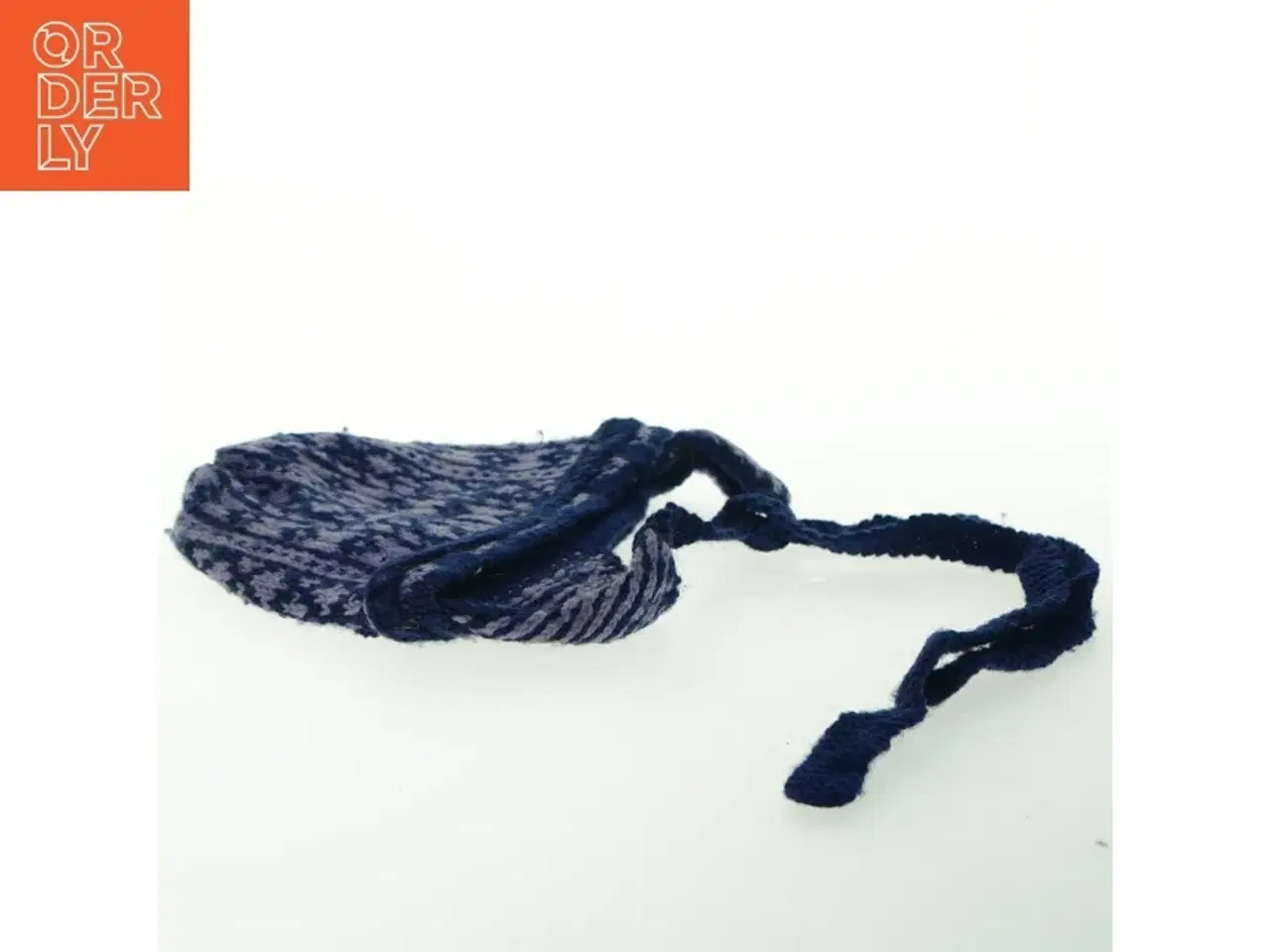 Billede 2 - Strikhue med øreklapper (str. Ø. 17 cm)