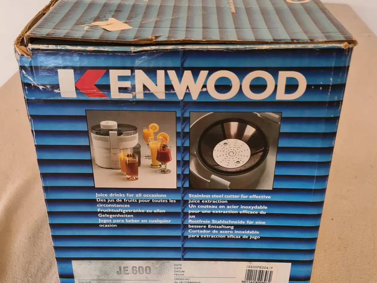 Billede 8 - Kenwood JE 600 Juicemaskine