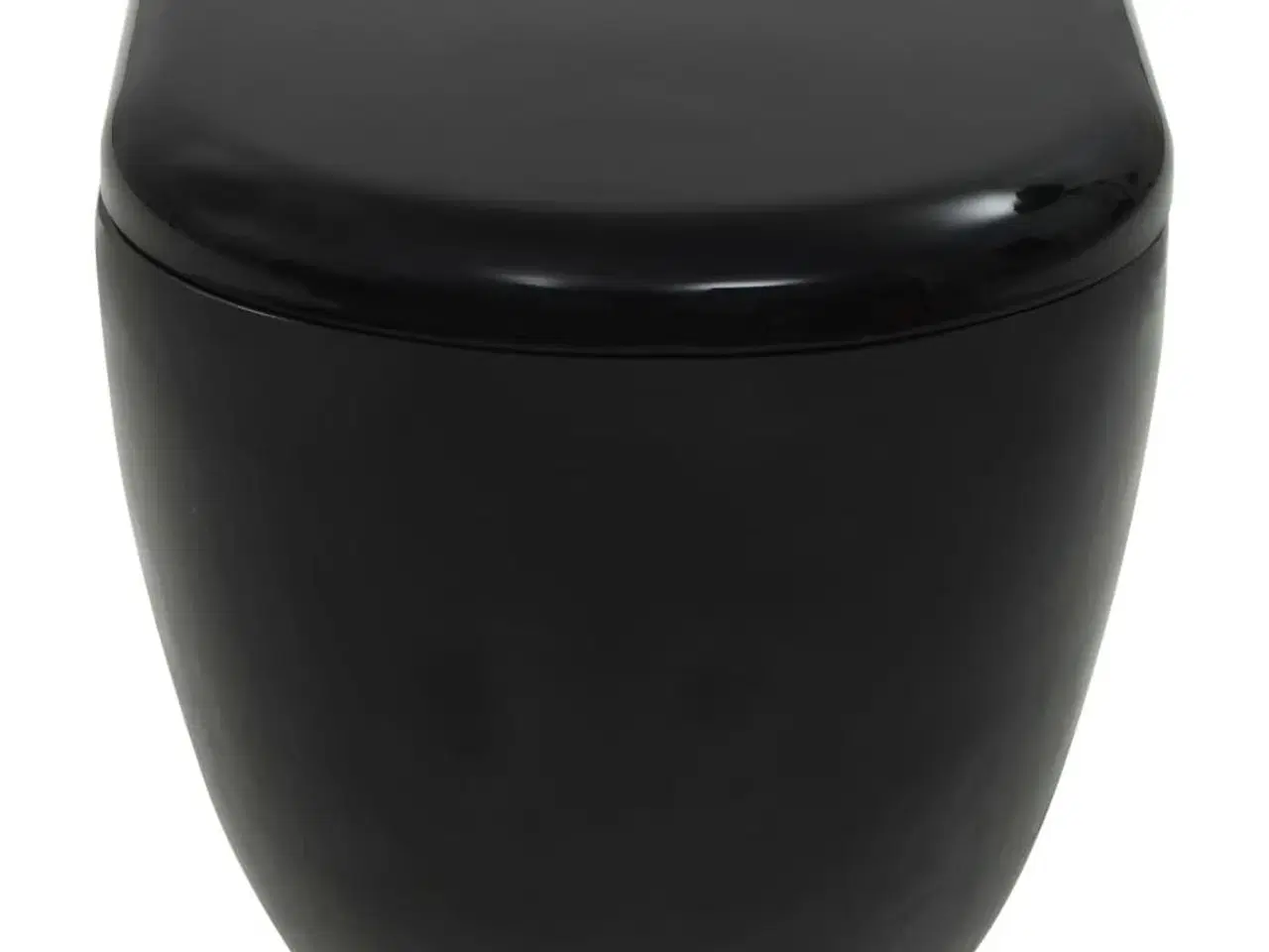 Billede 9 - Væghængt toilet med skjult cisterne keramisk sort
