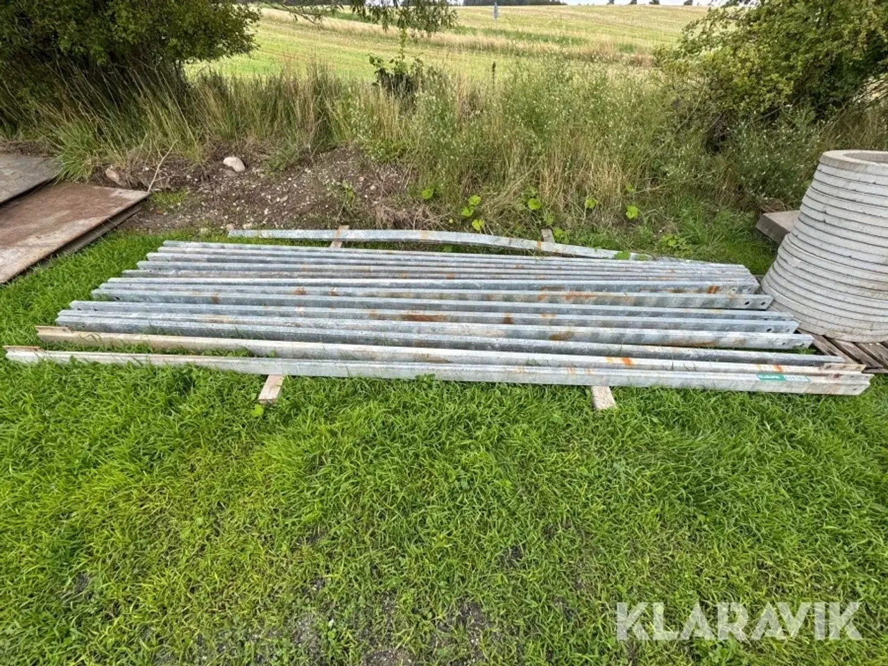 Billede 1 - Vanger - Galvaniseret stål 13 styk