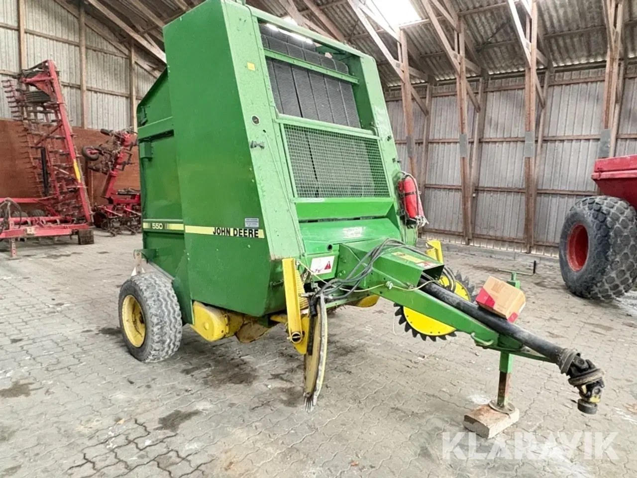Billede 2 - Rundballepresser John deere 550