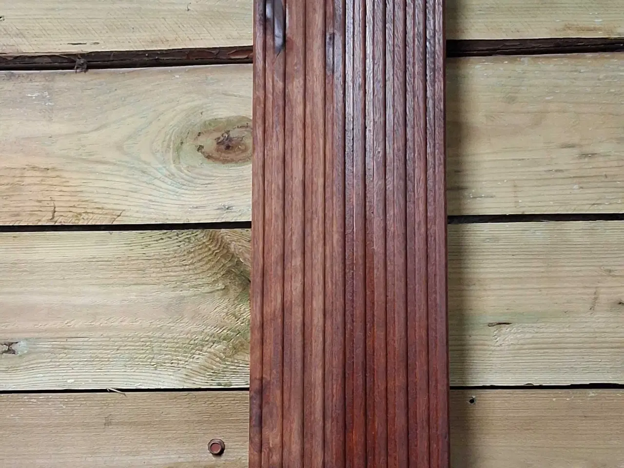 Billede 1 - Trætrin til bådstige