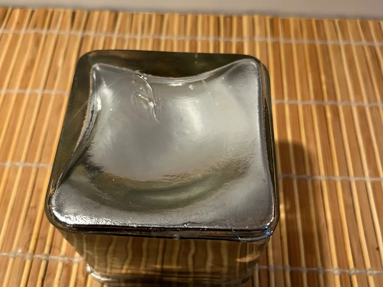 Billede 5 - Glas fyrfadsstage kubisk sølvfarvet