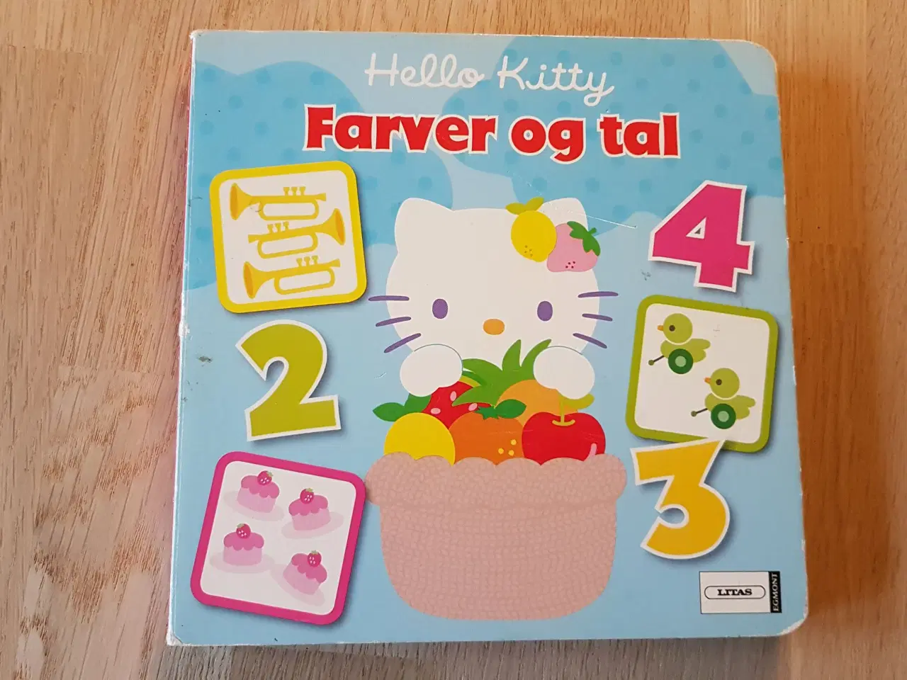 Billede 1 - Børnebog. Farver og tal - Hello Kitty