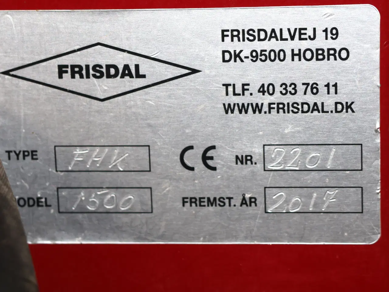 Billede 9 -  Frisdal FHK 1500 hydraulisk hækklipper