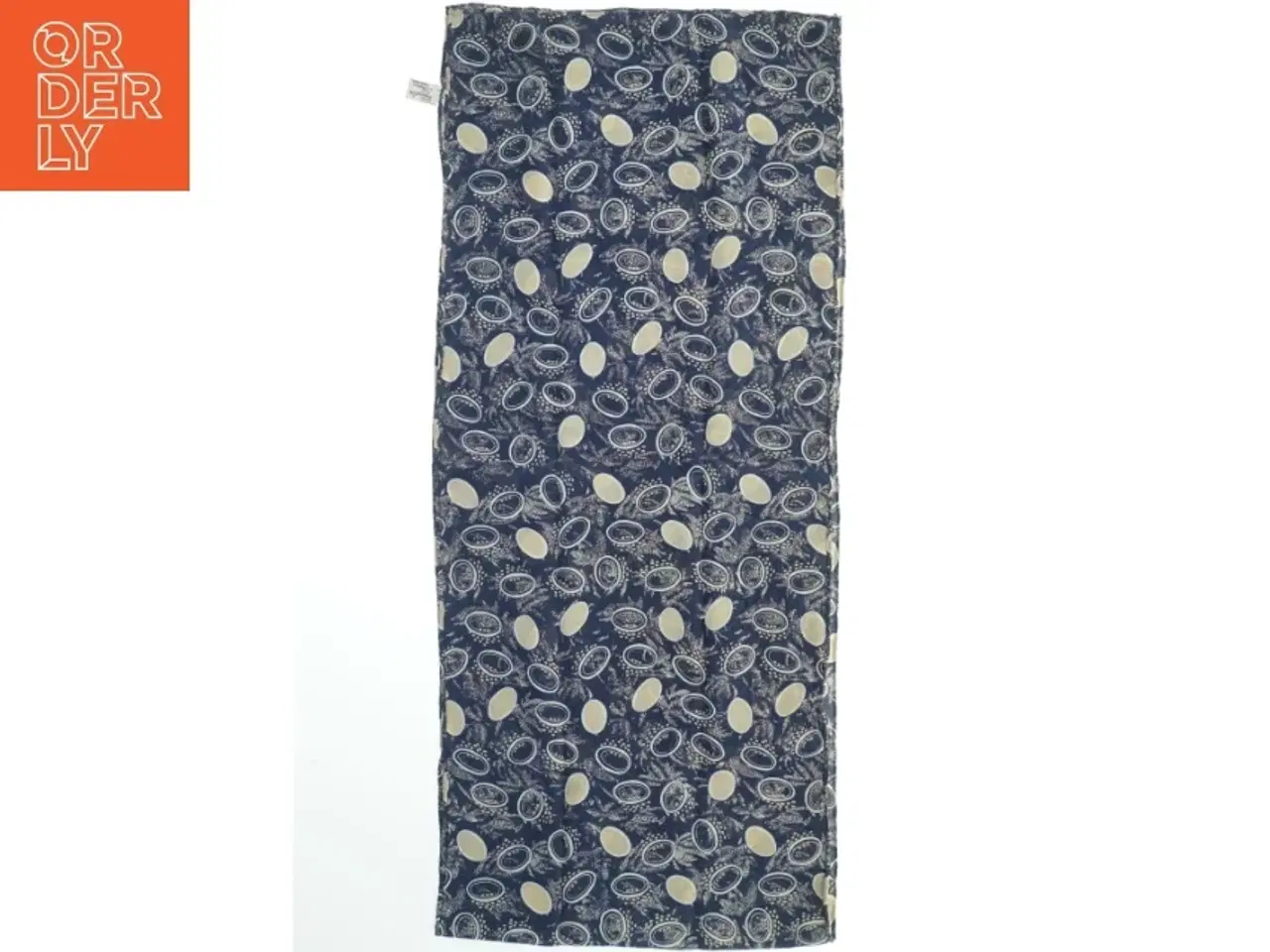 Billede 2 - Charlotte Sparre Vintage Silke Tørklæde med geometrisk mønster (str. 32 x. 153 cm)