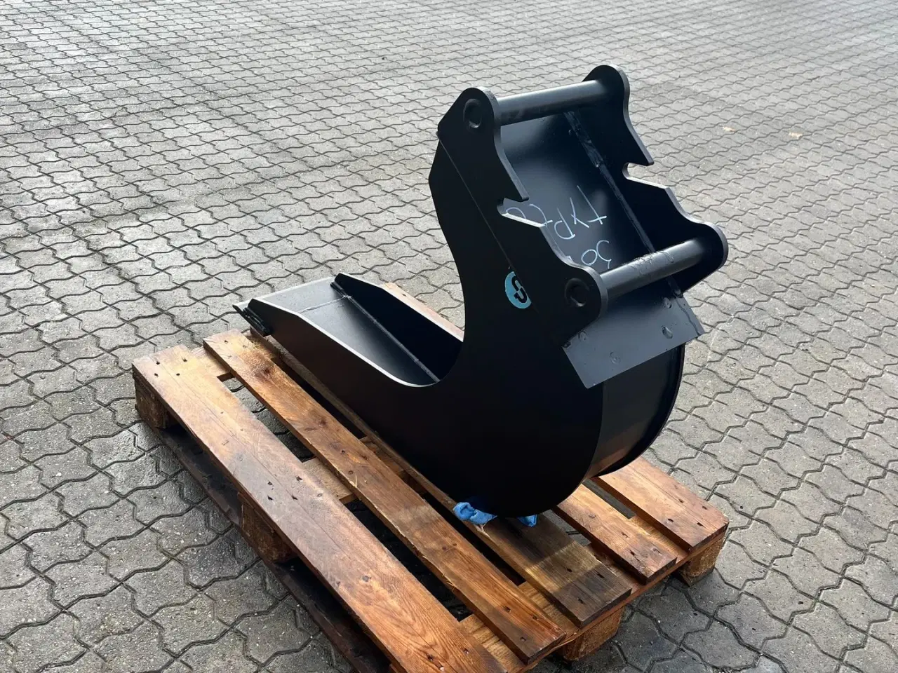 Billede 3 - CP Skovl DEMO 30cm lerskovl med Hydrema