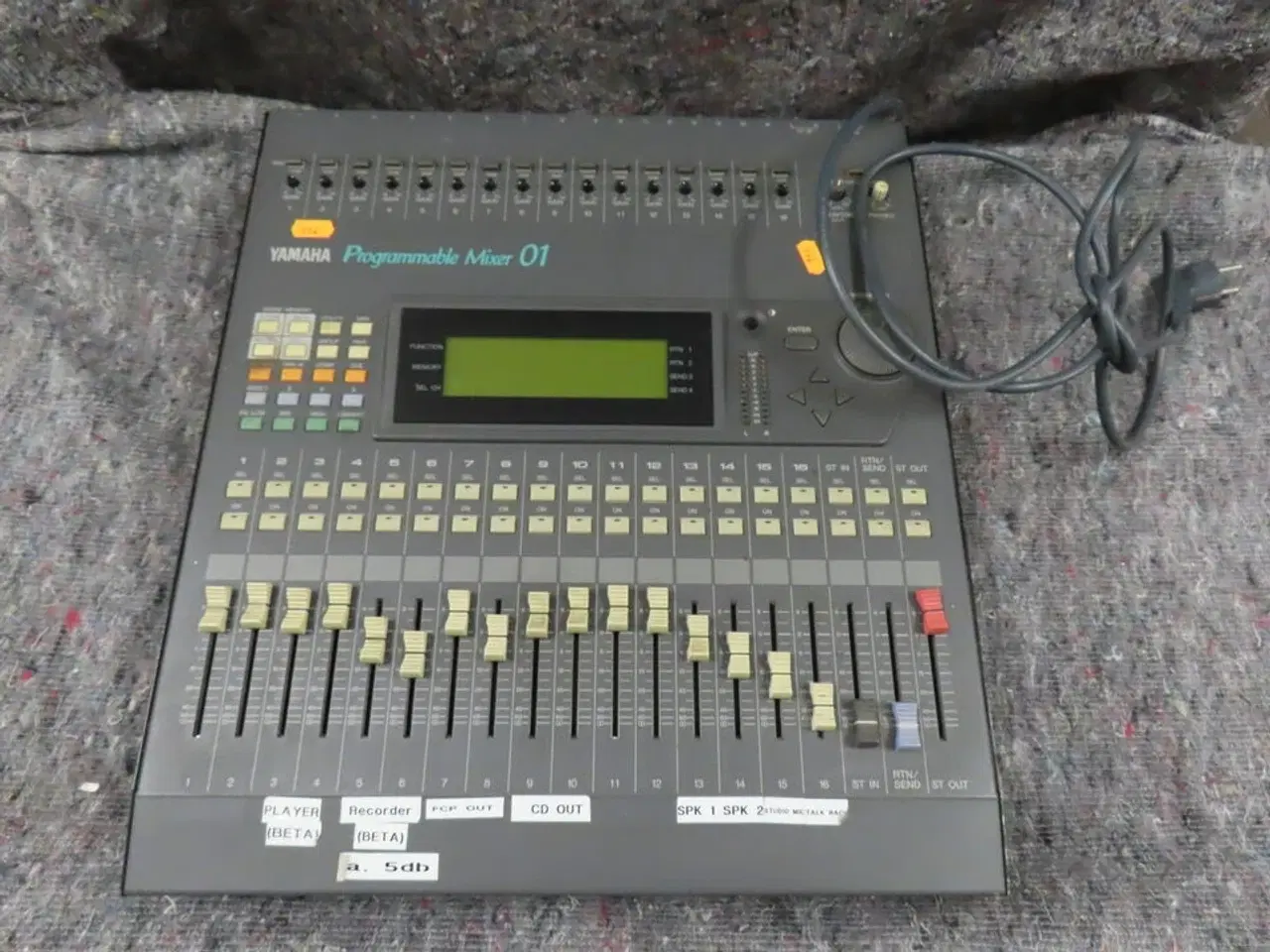 Billede 1 - Mixer - YAMAHA PROGRAMMABLE MIXER 01 (MOMSFRI)