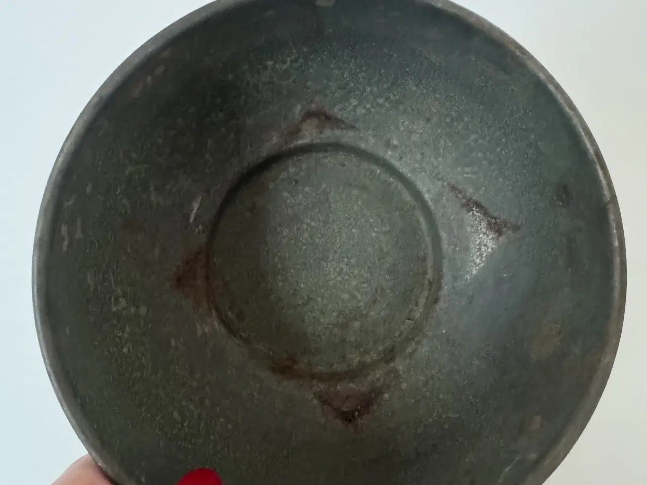 Billede 3 - Emaljerede/grønlige skål/feltfad