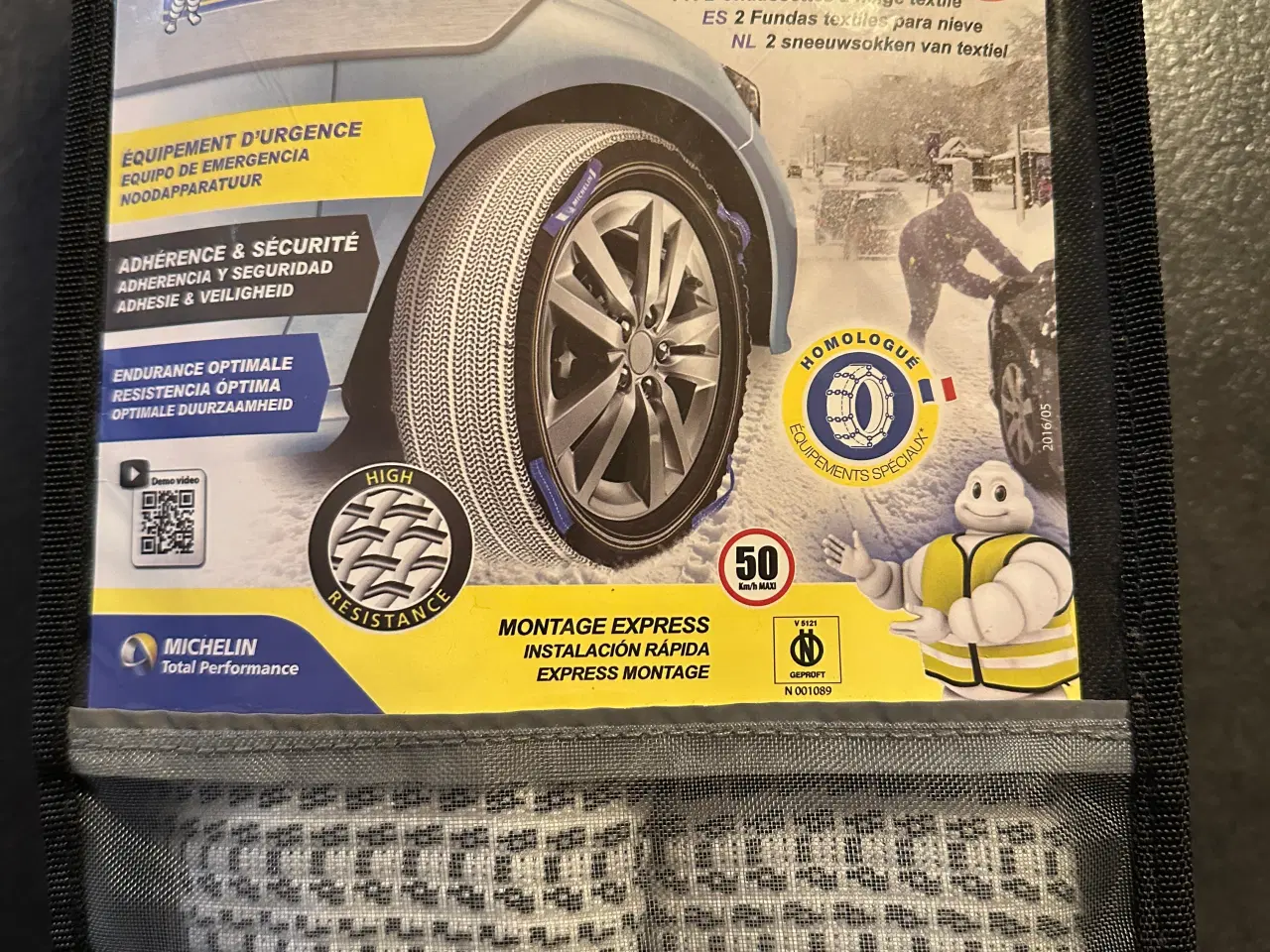 Billede 1 - Michelin SOS Grip snesokker