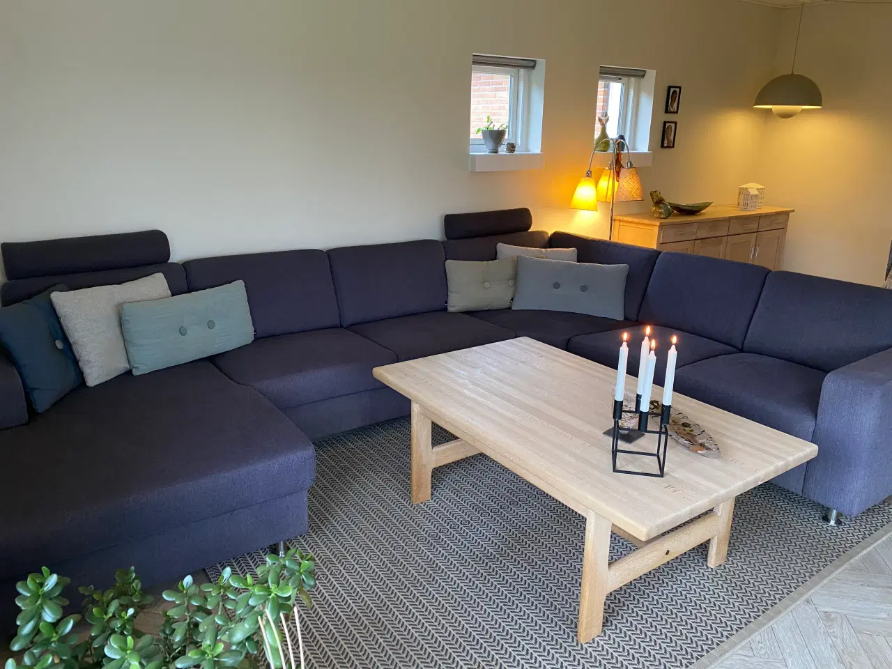 Billede 1 - Stor U sofa til 6-8 personer 