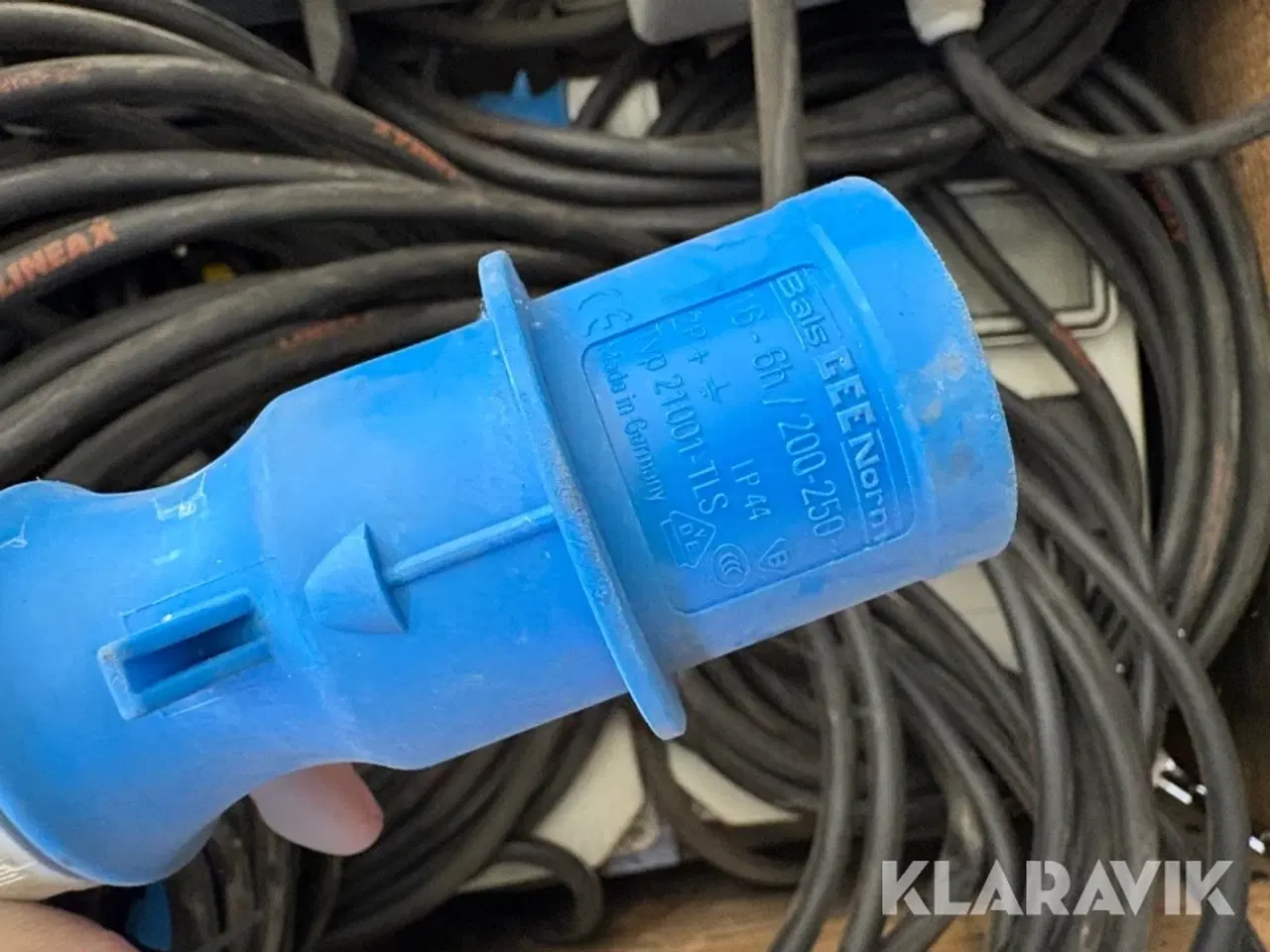 Billede 11 - Standtavle CEE16-1P-13A 5styk 1P luset til 3 udtag