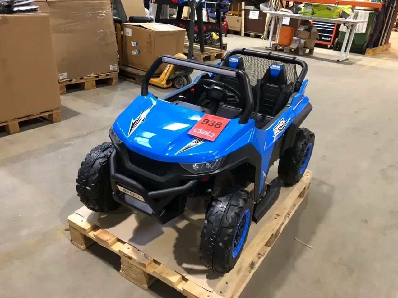 Billede 3 - Børne off-road Buggy El bil- blå