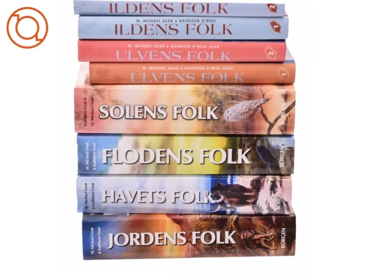 Billede 3 - Ildens folk (ialt 8 bøger) af Kathleen O\&#39;Neal Gear & W. Michael Gear