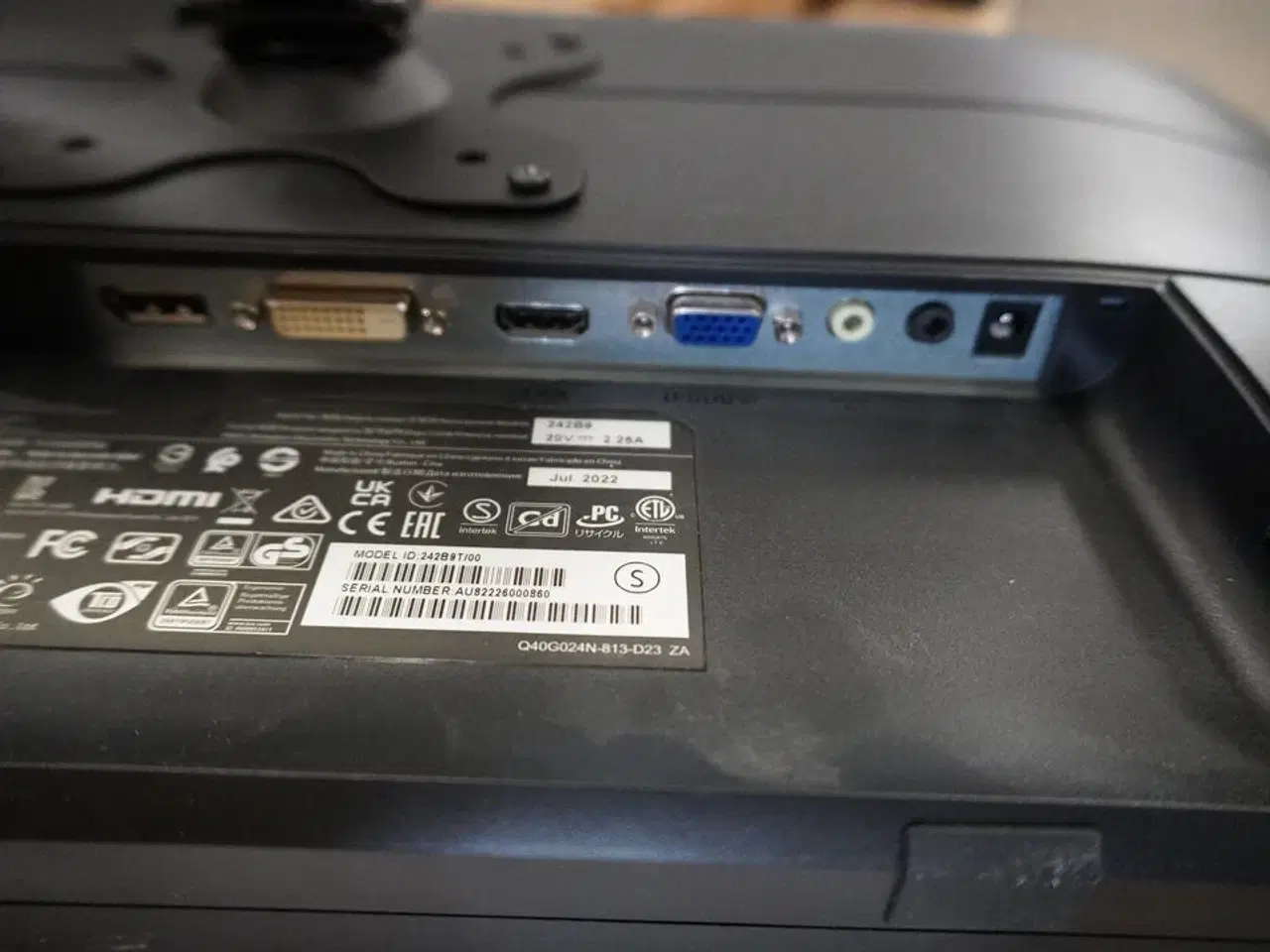 Billede 3 - 24" Monitor PHILIPS 242B9