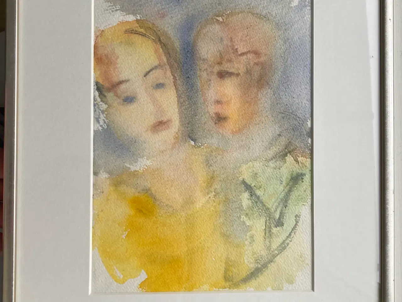 Billede 1 - Deolinda Fonseca akvarel