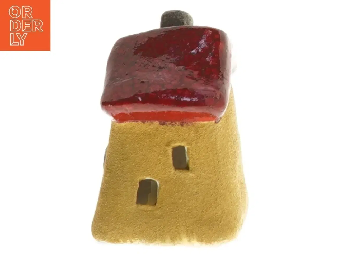 Billede 2 - Keramikhus med LED lys (str. 8x7x5,5 cm)