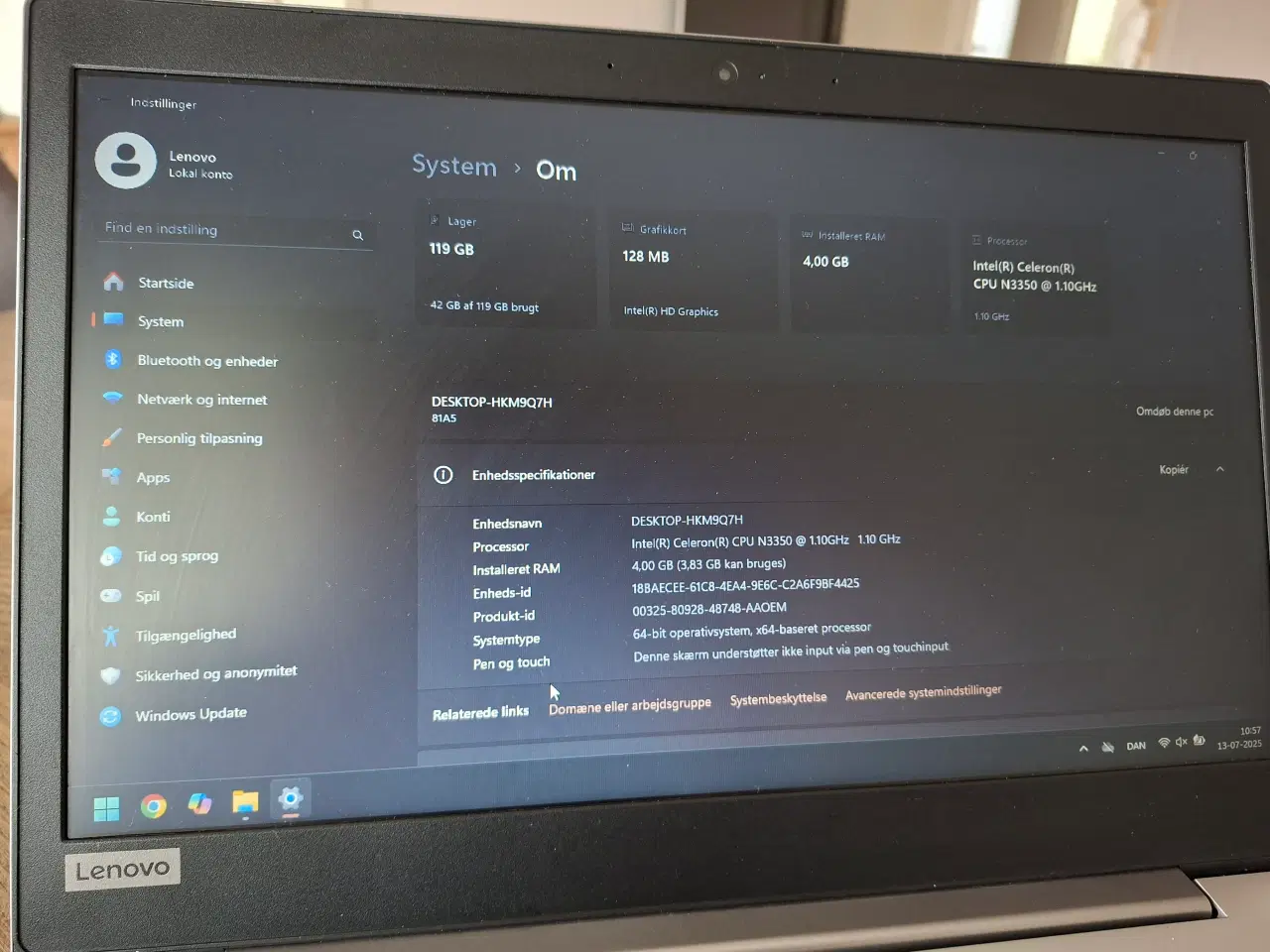 Billede 3 - Lenovo Idea pad