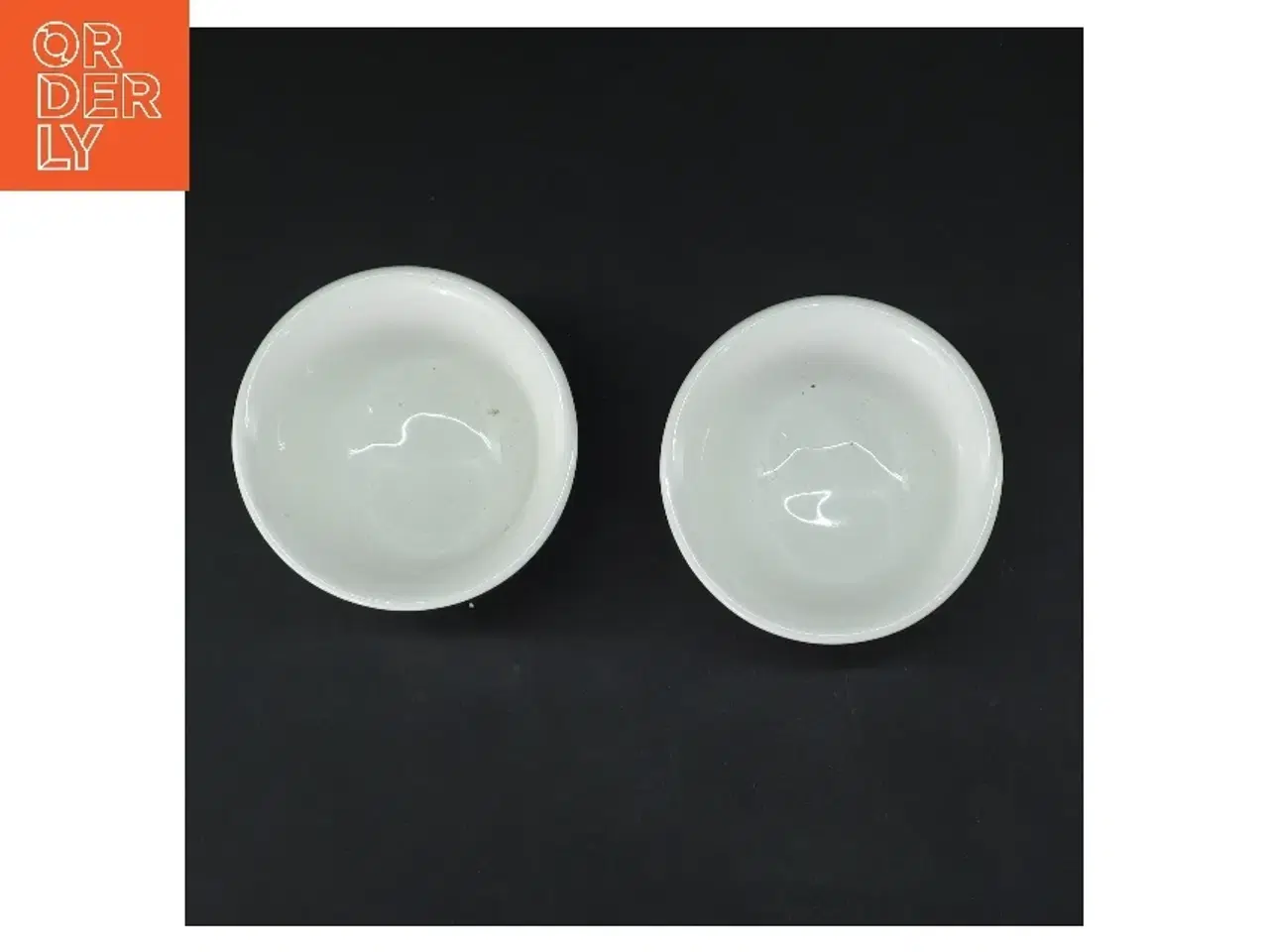 Billede 2 - Porcelænskåle 2 stk (str. 2 stk Ø 8,5 cm længde 6,5 cm)