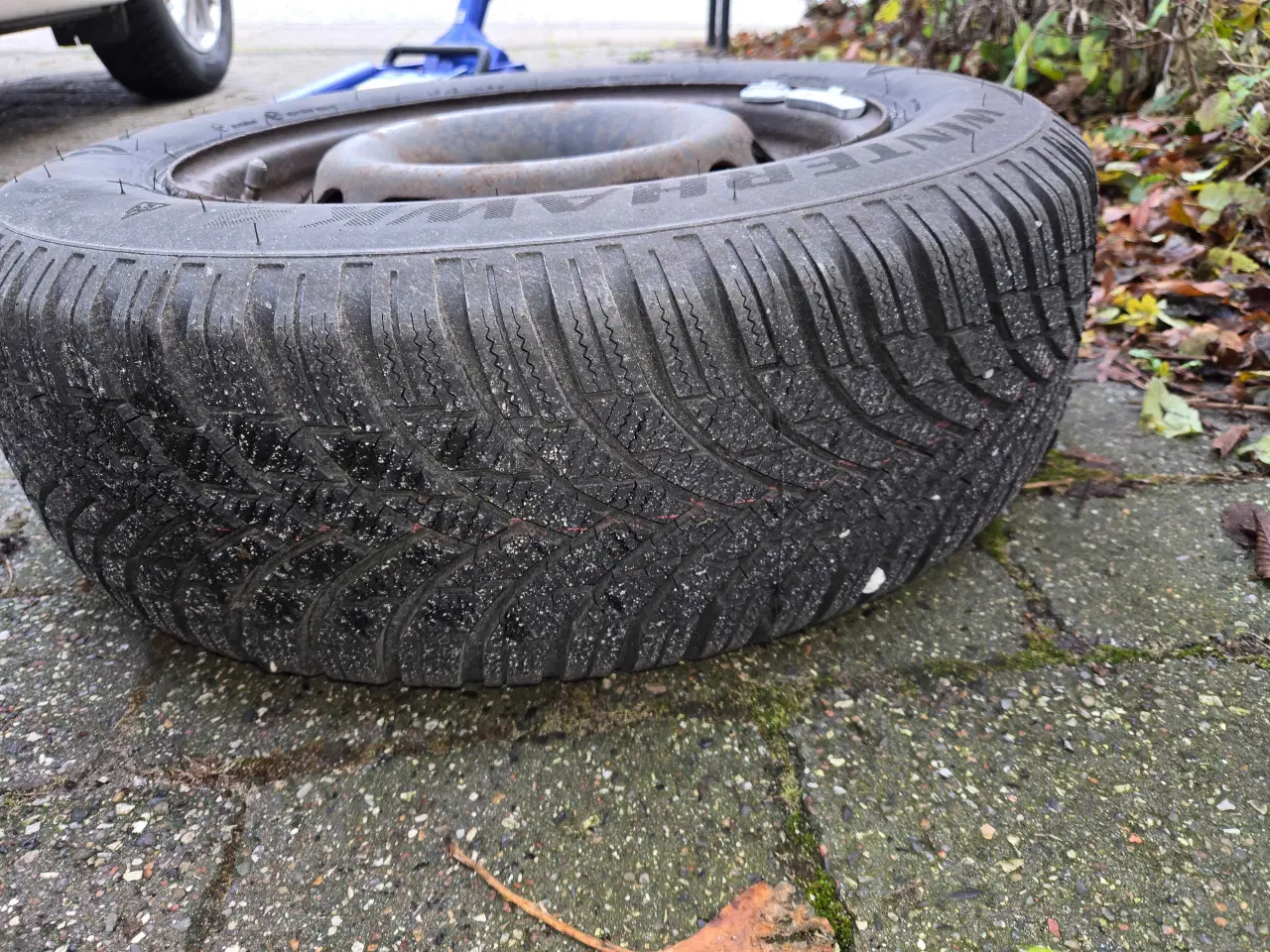 Billede 1 - Helt nye Firestone WintherHawk på stålfælge