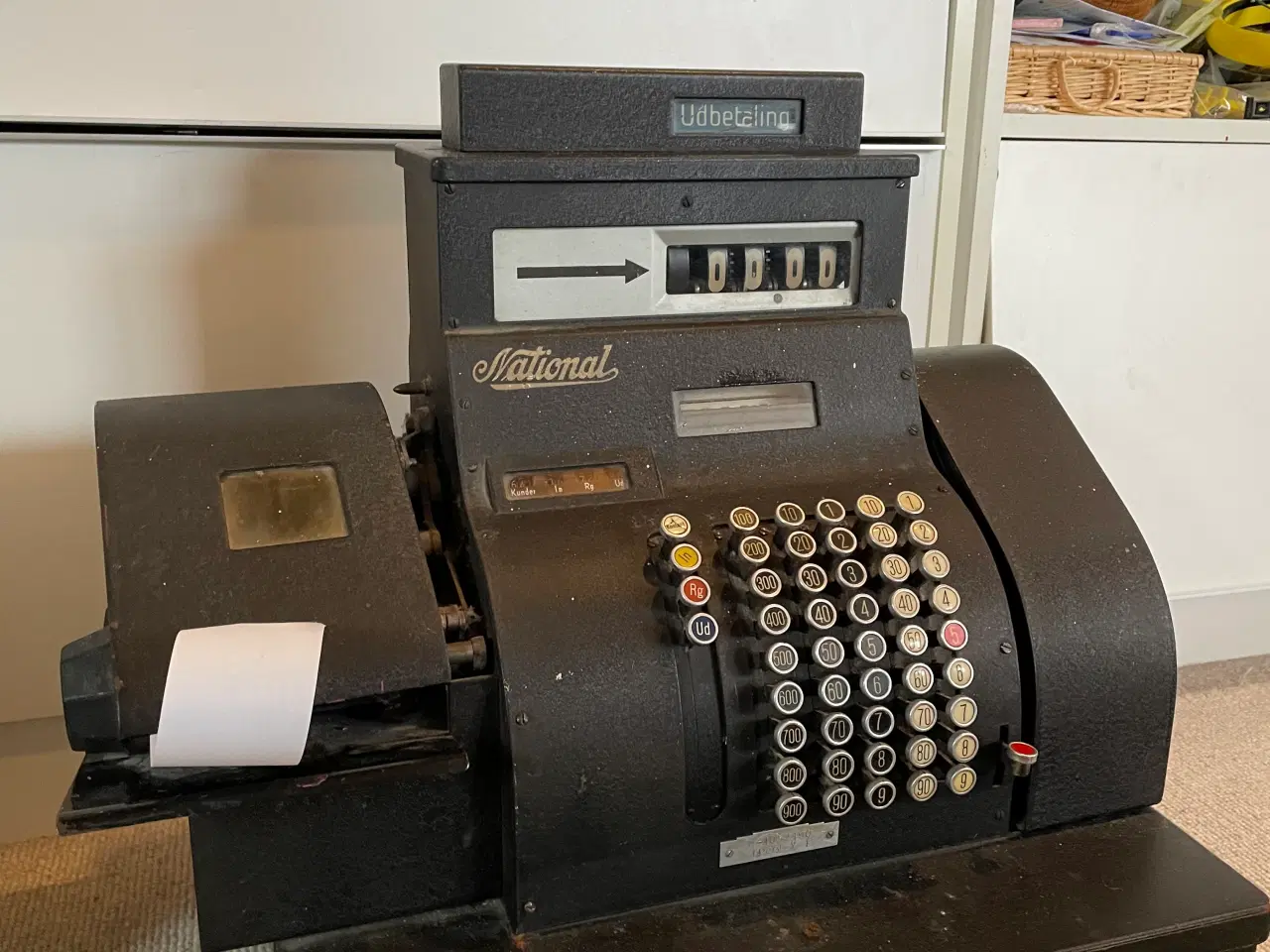 Billede 1 - Antik kasseapparat 