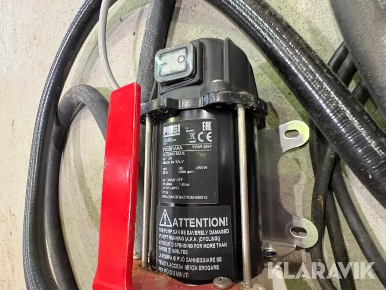 Billede 5 - Pumpe 230 volt Piusi Suzzara blueblir