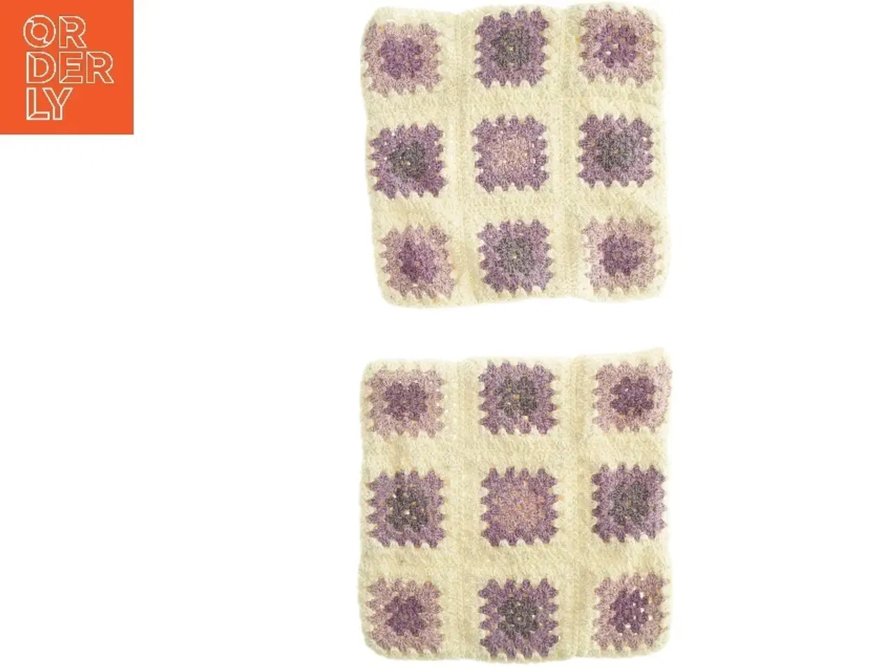 Billede 1 - Håndlavet hæklede pudebetræk (str. 36 x 36 cm)