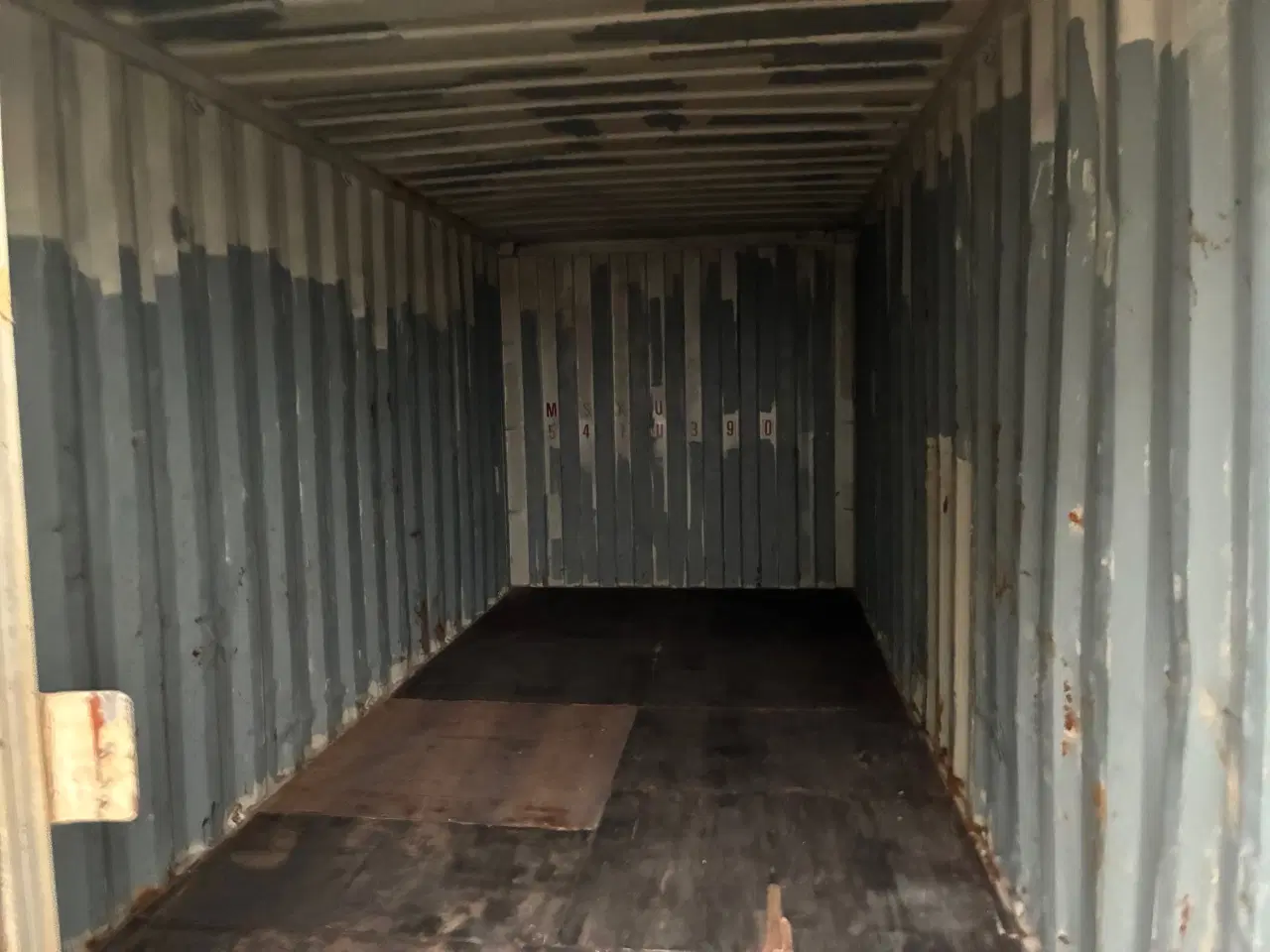Billede 2 - 20 fods Container- ID: MSKU 541039-0
