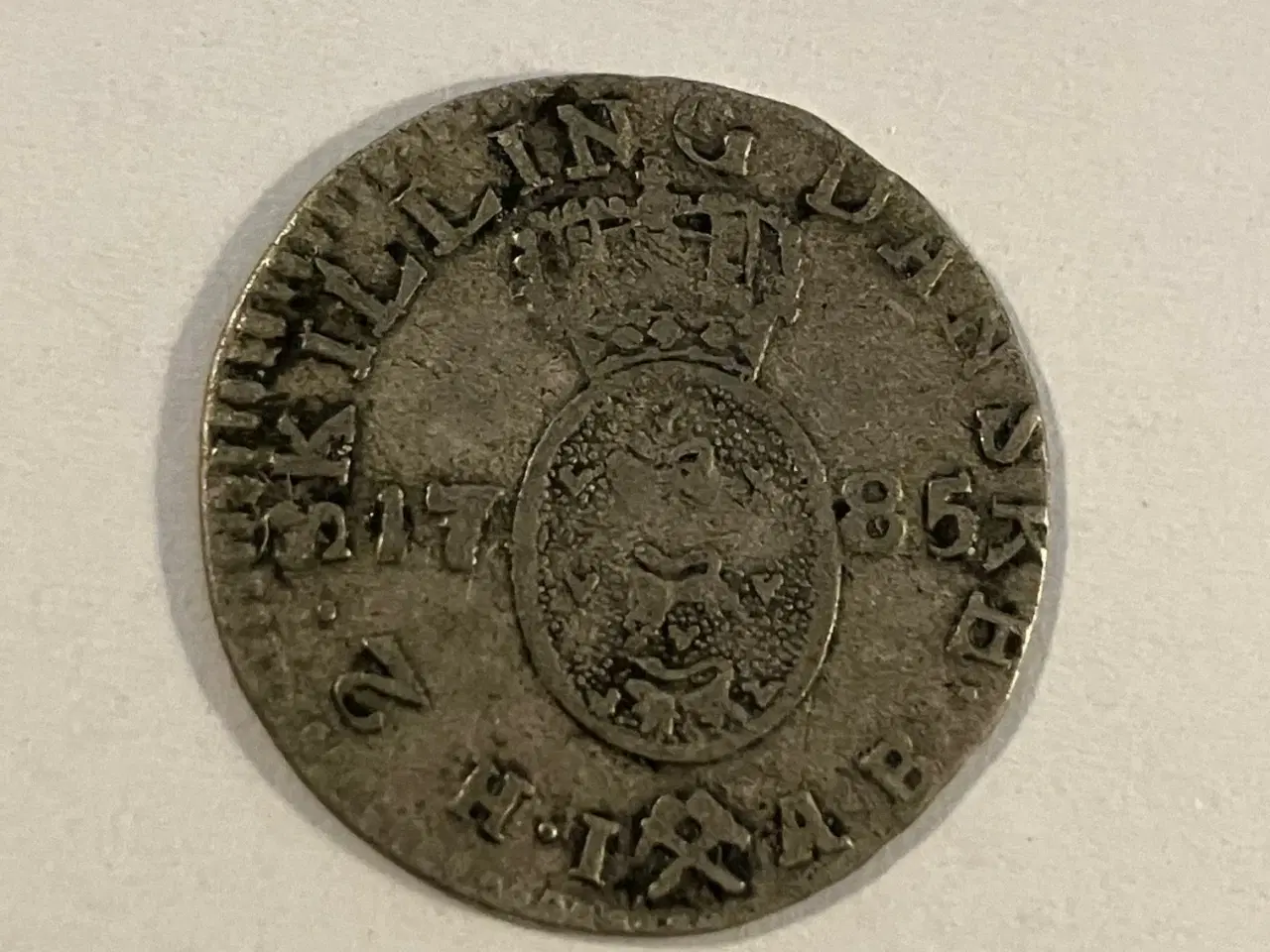 Billede 1 - 2 Skilling 1785 Norge