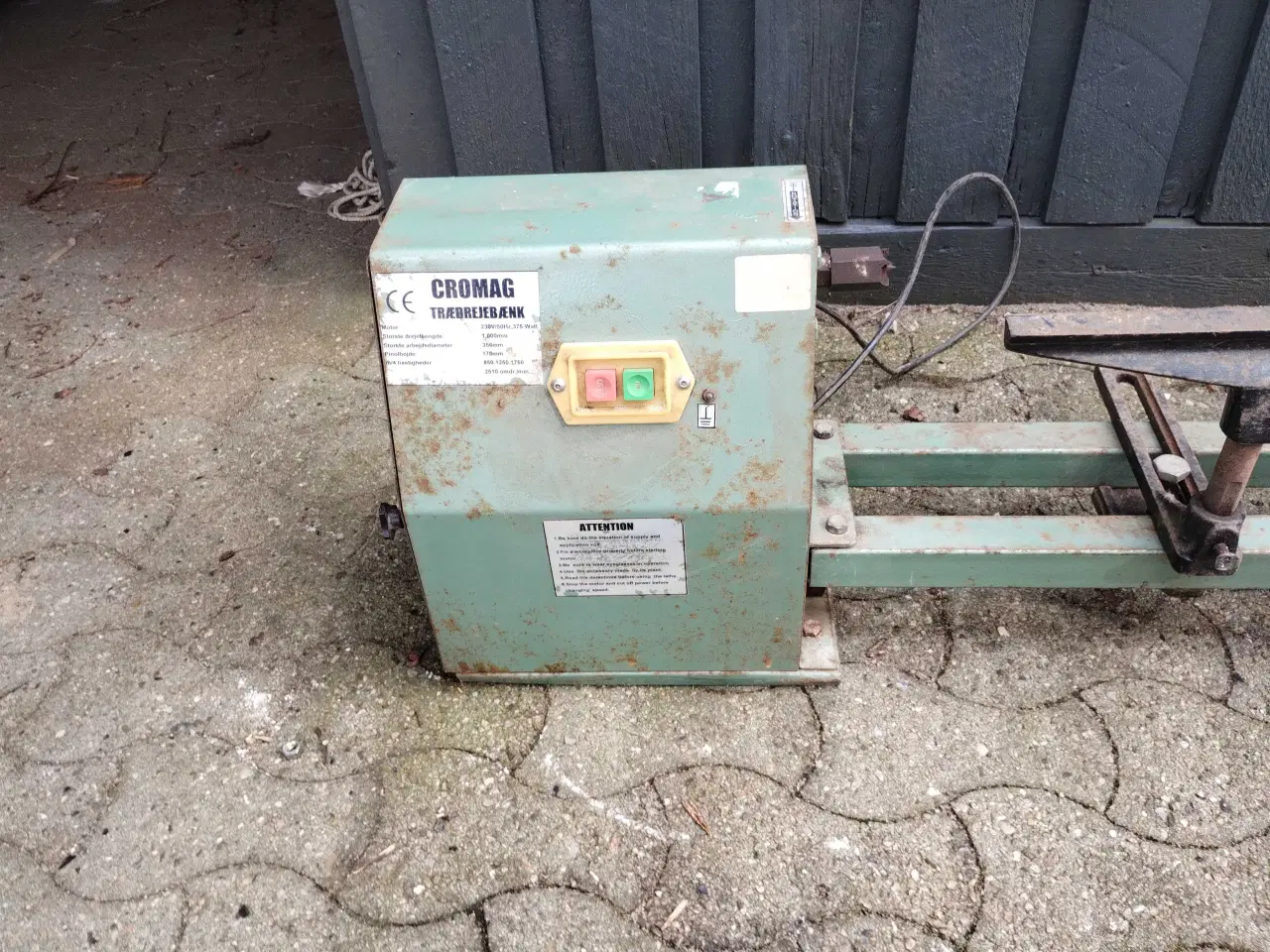 Billede 2 - Træ drejebænk