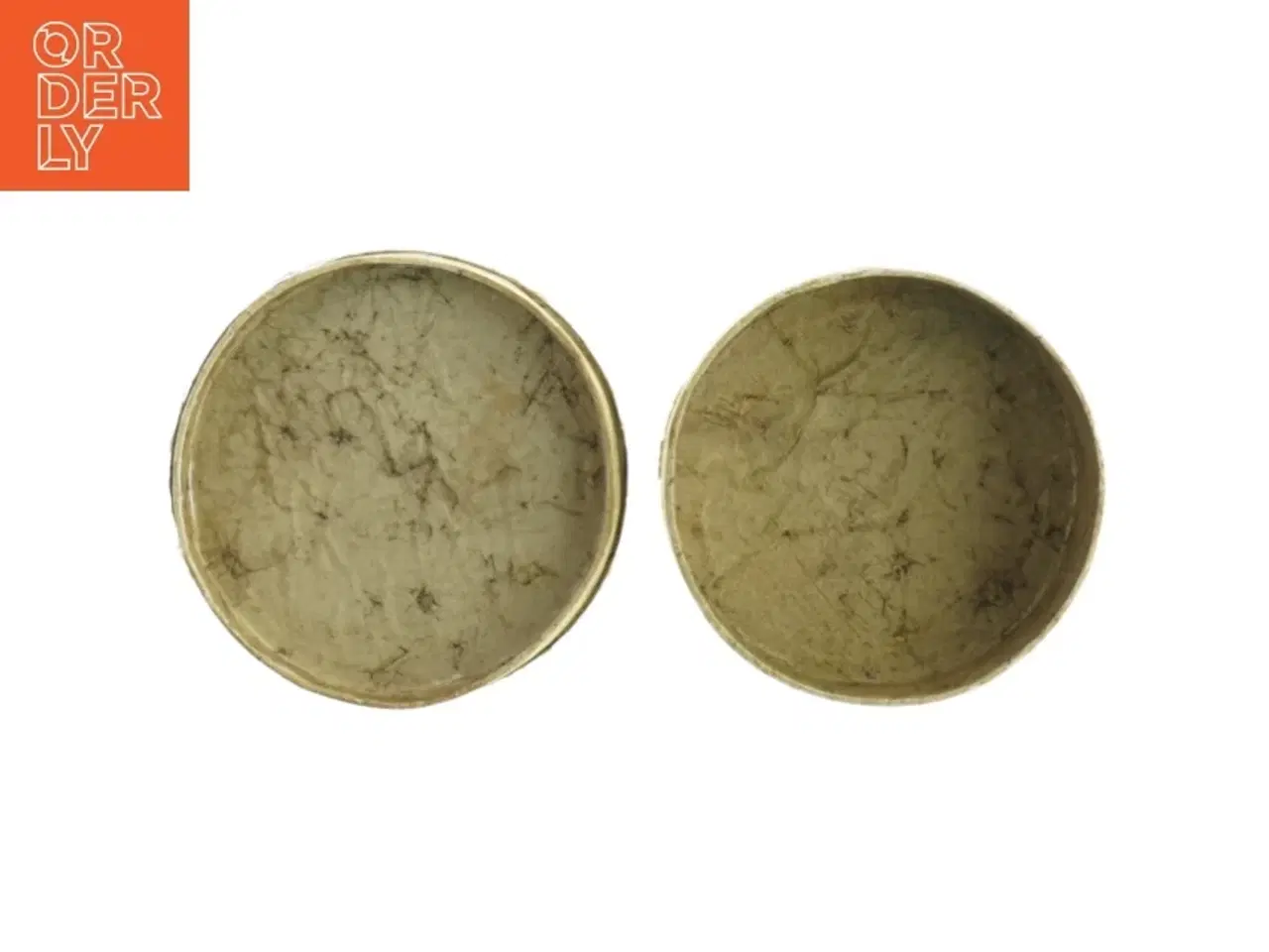 Billede 3 - Rund æske med druemotiv på låget (str. Diameter 17 cm h 7 cm)