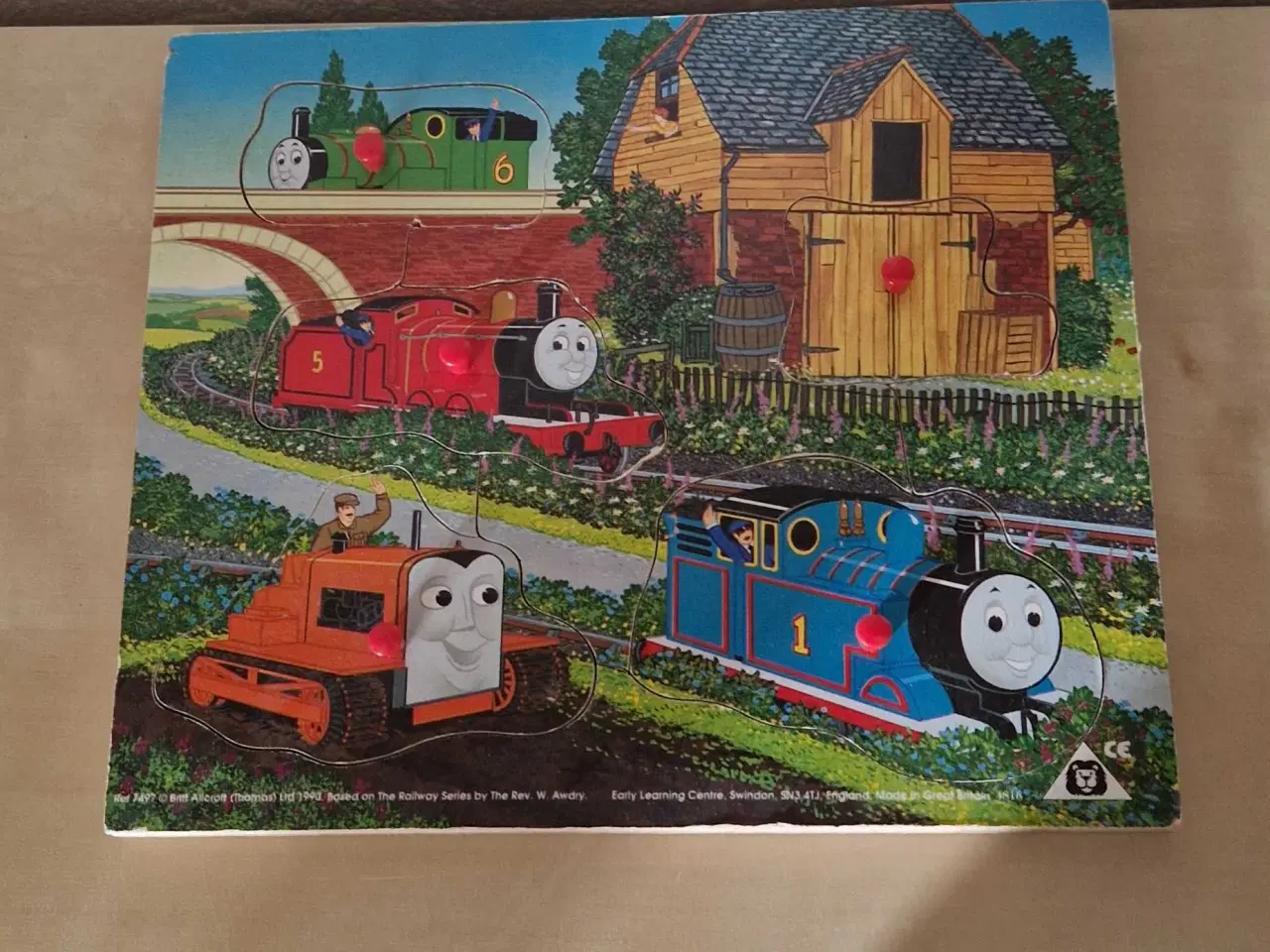 Billede 3 - Tre stk. træ puslespil