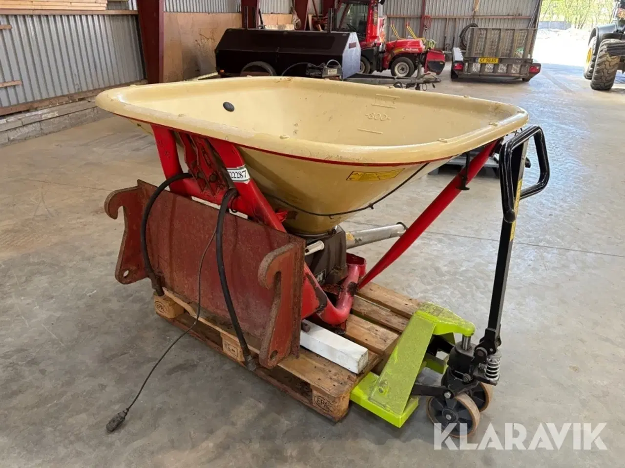 Billede 5 - Gødningsspredere Kverneland PS04 med hydraulikpumpe
