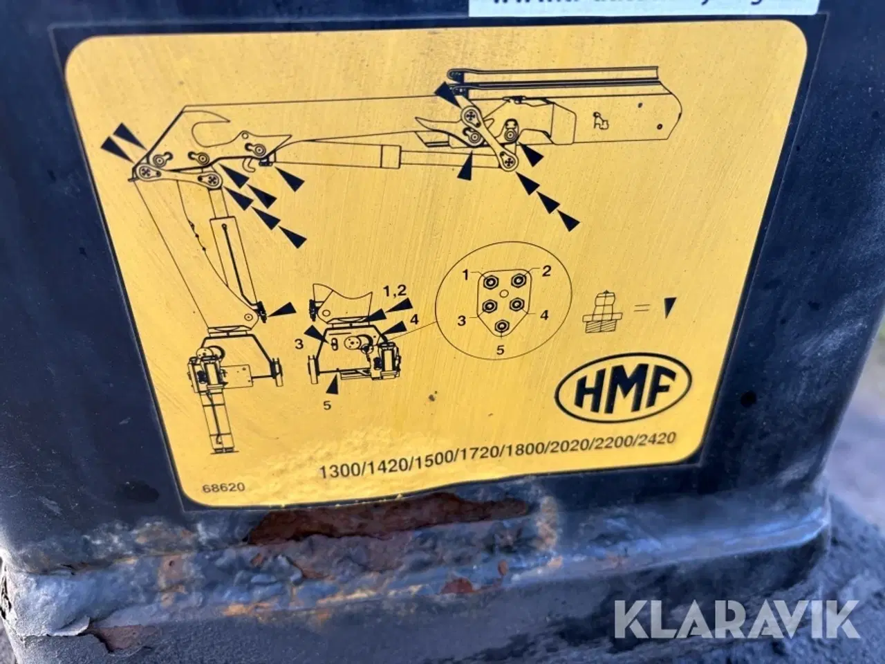 Billede 8 - Lastbil kran HMF 2620 K5