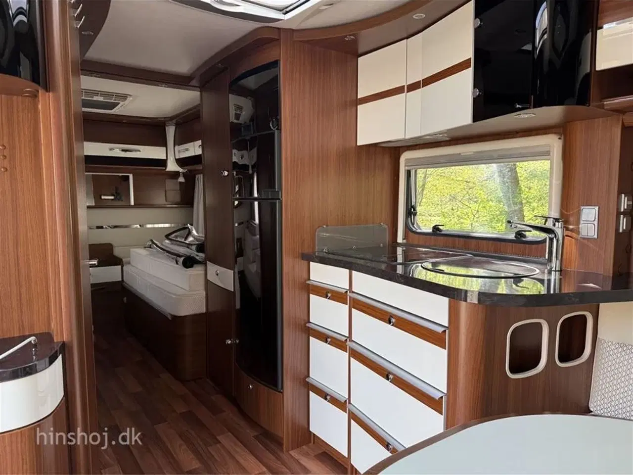 Billede 4 - 2013 - Hymer Nova S 540   Dejlig vogn med rundsidegruppe og enkelsenge fra Hinshøj Caravan A/S