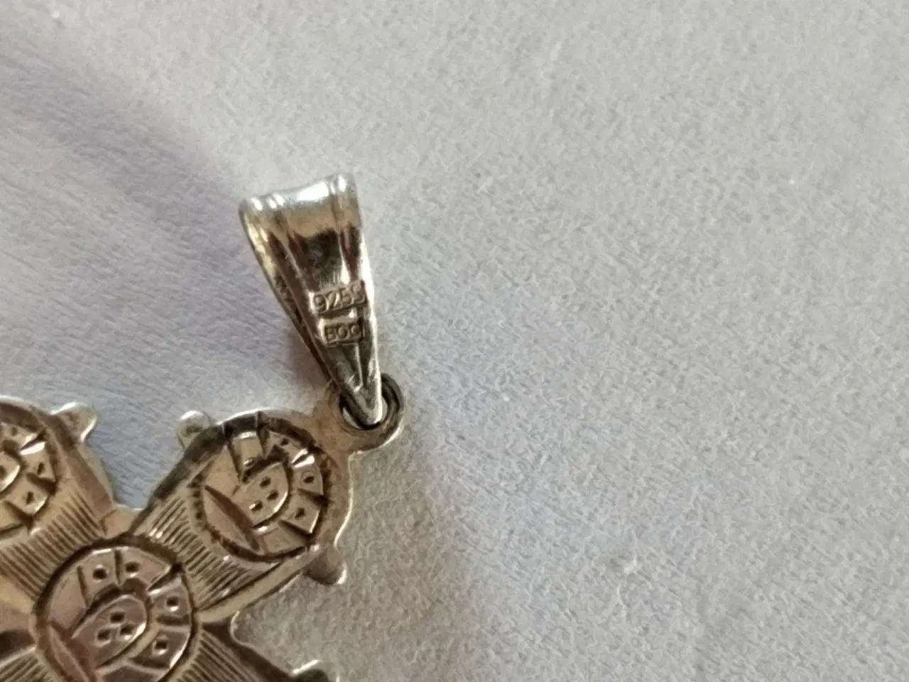 Billede 3 - Super Flot Dagmar Kors i Sølv 